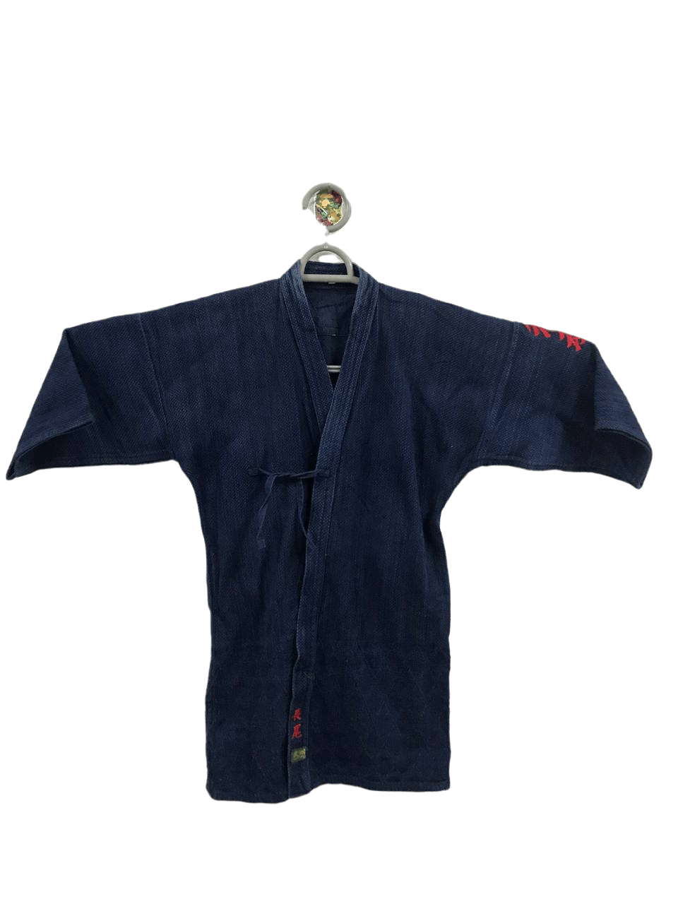 Indigo × Japanese Brand Nagao Bushu Indigo Kimono Traditional Jacket Size US M / EU 48-50 / 2 - 2 Thumbnail