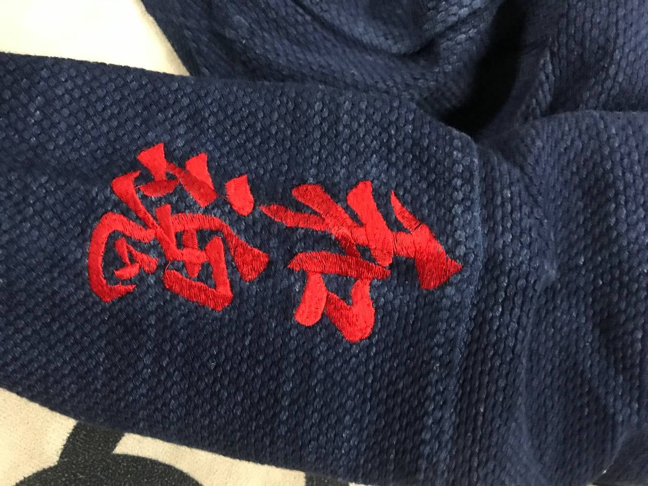 Indigo × Japanese Brand Nagao Bushu Indigo Kimono Traditional Jacket Size US M / EU 48-50 / 2 - 8 Thumbnail