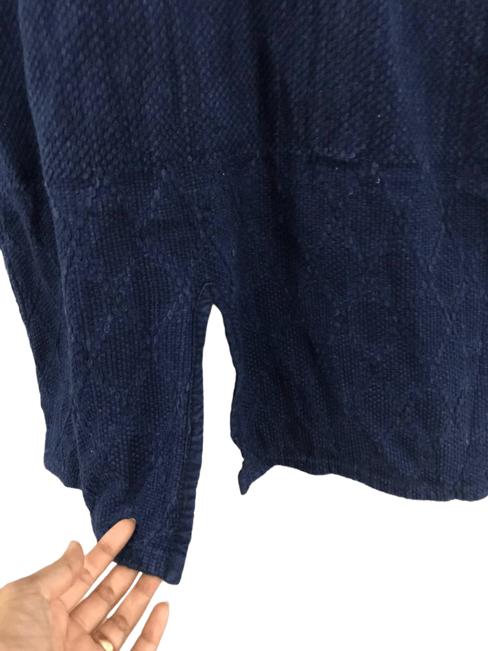 Indigo × Japanese Brand Nagao Bushu Indigo Kimono Traditional Jacket Size US M / EU 48-50 / 2 - 4 Thumbnail
