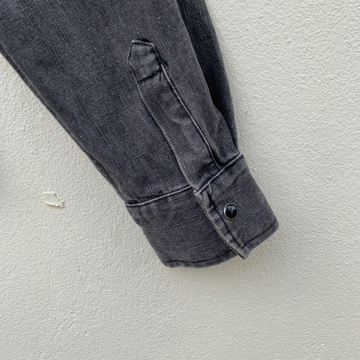 In The Attic × Japanese Brand IN THE ATTIC HOMME JAPAN SNAP MARBLE BUTTON MARBLE SHIRT Size US L / EU 52-54 / 3 - 10 Thumbnail