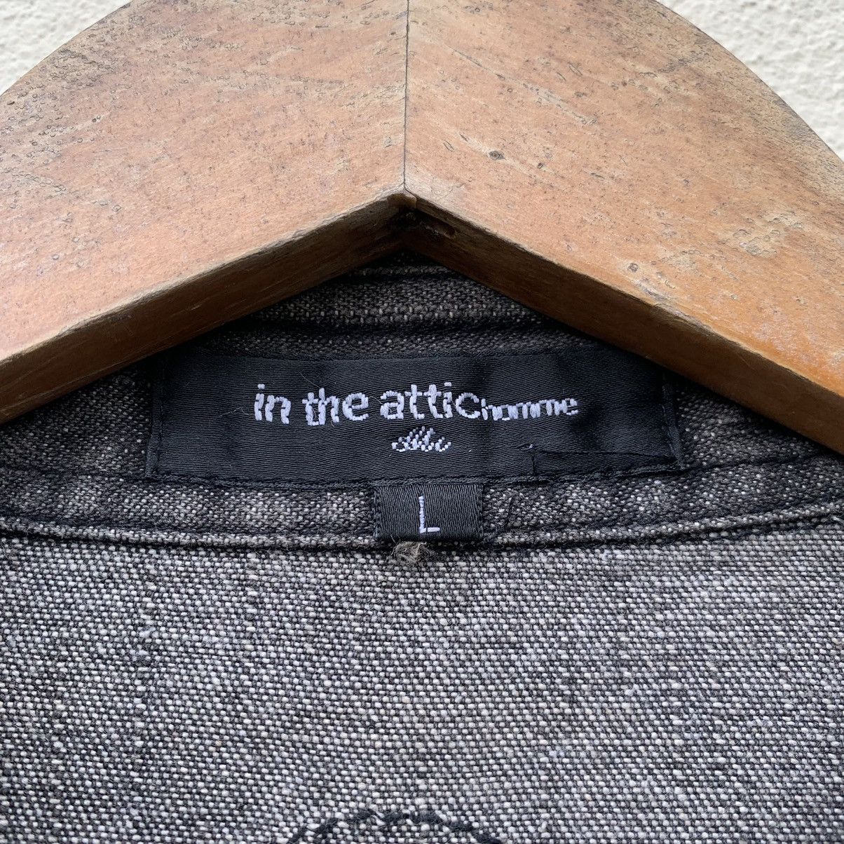 In The Attic × Japanese Brand IN THE ATTIC HOMME JAPAN SNAP MARBLE BUTTON MARBLE SHIRT Size US L / EU 52-54 / 3 - 12 Thumbnail