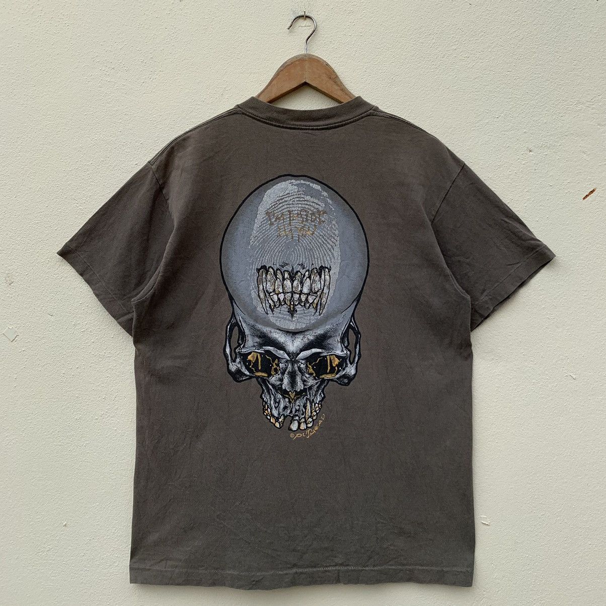 Band Tees × Metallica × Vintage RARE🔥SUNFADED METALLICA PUSHEAD I’M INSIDE I’M YOU T-SHIRT Size US L / EU 52-54 / 3 - 6 Thumbnail