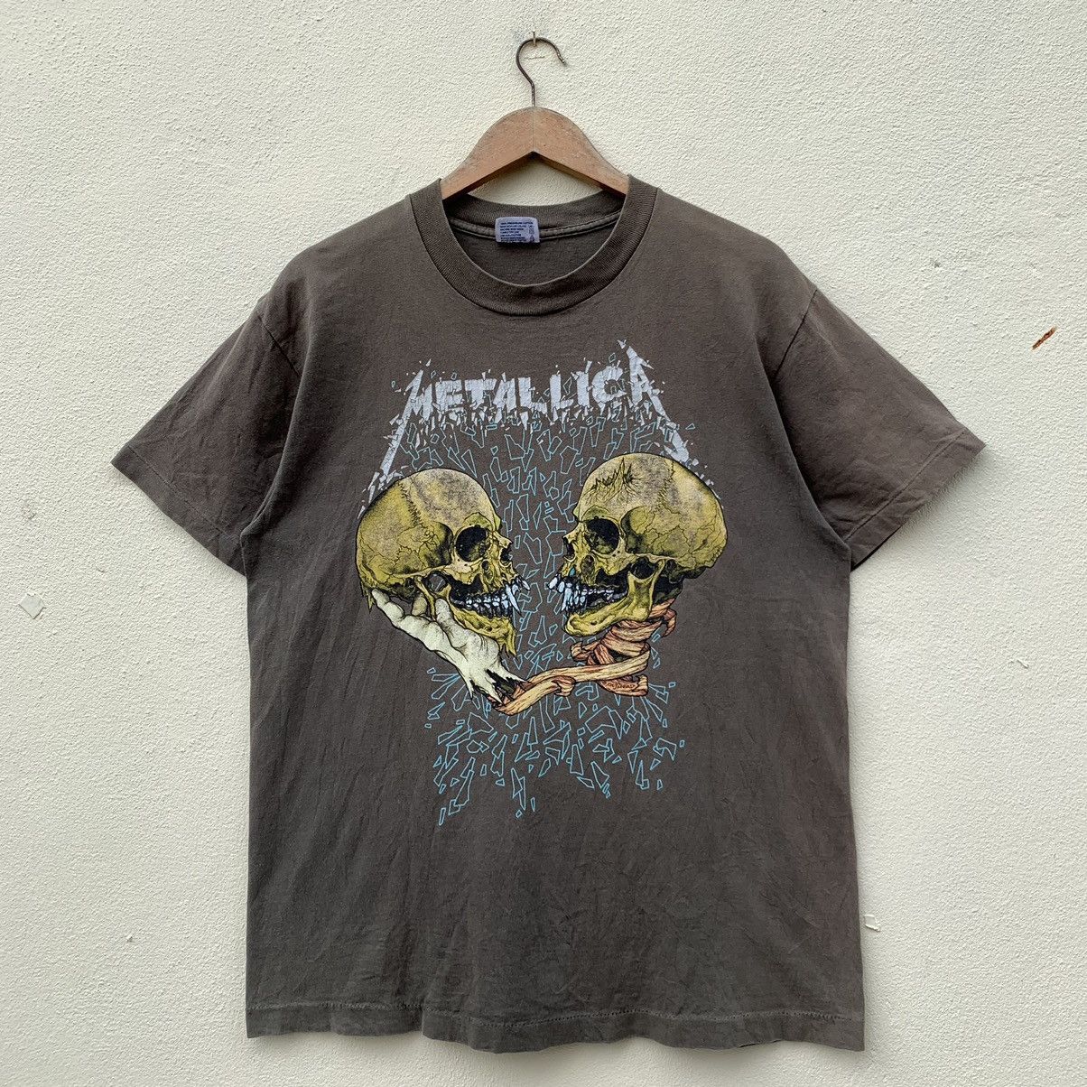 Band Tees × Metallica × Vintage RARE🔥SUNFADED METALLICA PUSHEAD I’M INSIDE I’M YOU T-SHIRT Size US L / EU 52-54 / 3 - 1 Thumbnail