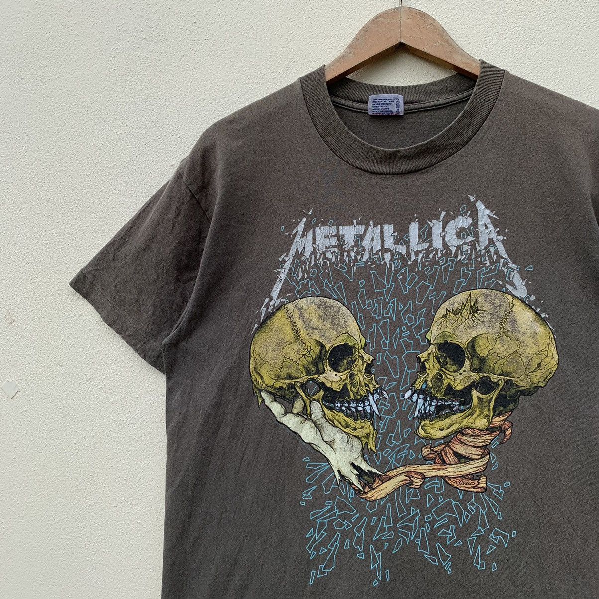 Band Tees × Metallica × Vintage RARE🔥SUNFADED METALLICA PUSHEAD I’M INSIDE I’M YOU T-SHIRT Size US L / EU 52-54 / 3 - 4 Thumbnail