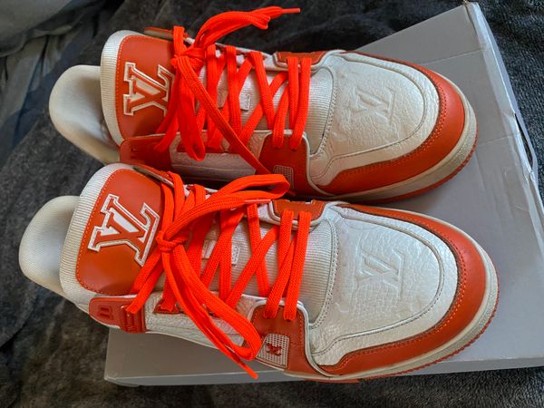 Louis Vuitton - Authenticated LV Trainer Trainer - Orange for Men, Very Good Condition