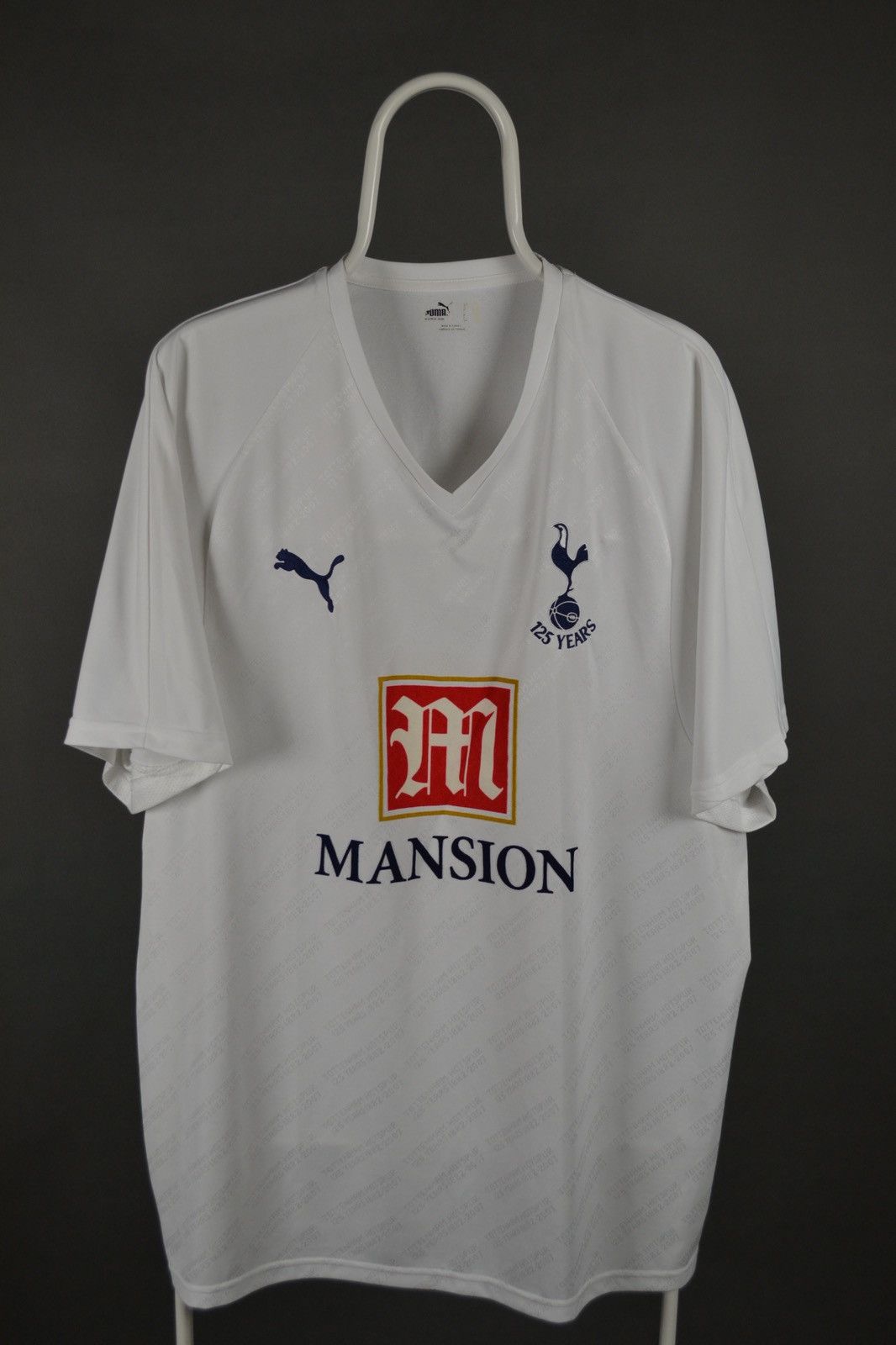Puma × Vintage TOTTENHAM 2007 HOME FOOTBALL SHIRT Soccer 125 Years Puma XXL Size US XXL / EU 58 / 5 - 1 Thumbnail