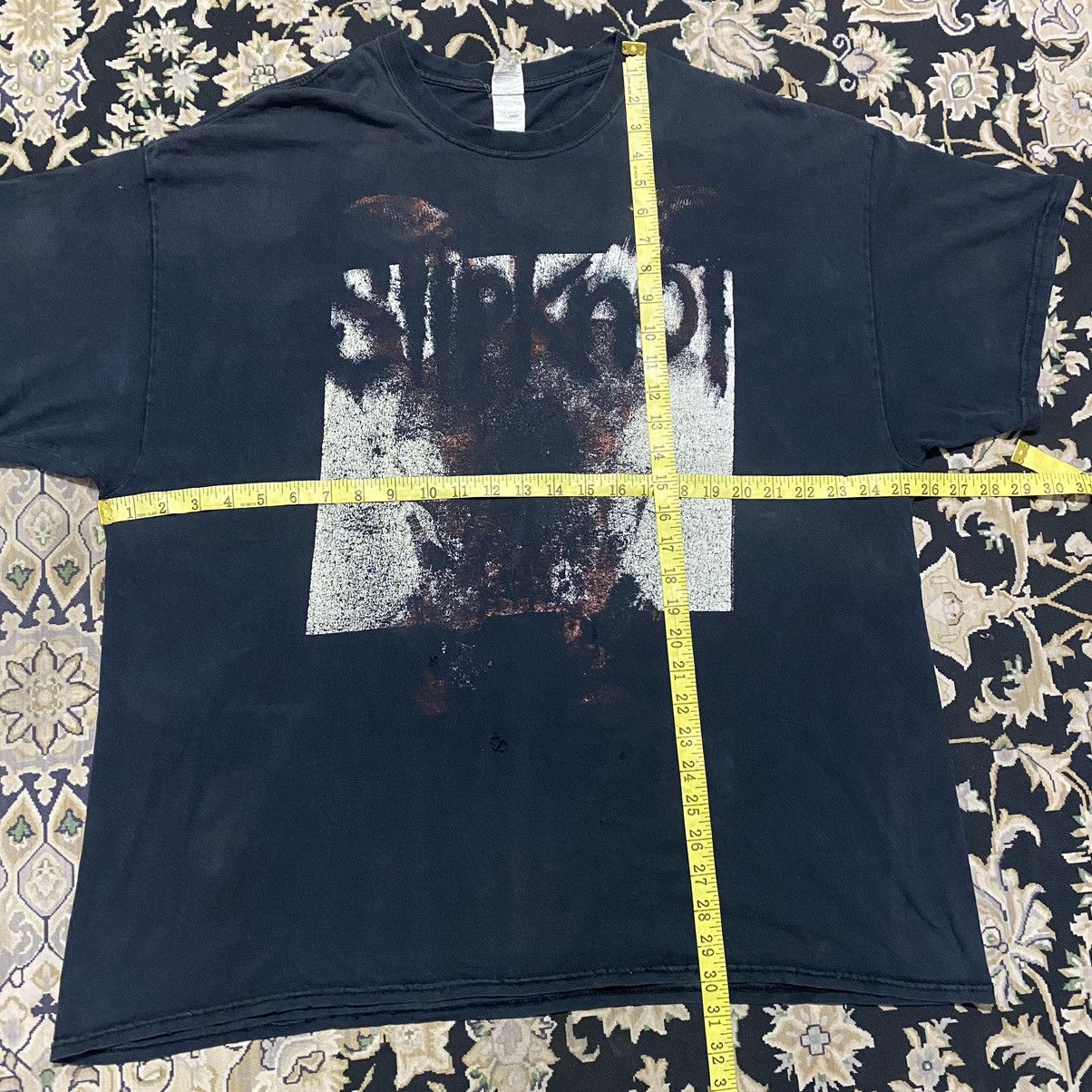Slipknot 2010s Slipknot Devil Blur Logo Shirt Distressed Size US XXL / EU 58 / 5 - 11 Thumbnail