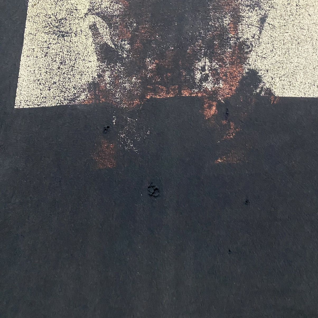 Slipknot 2010s Slipknot Devil Blur Logo Shirt Distressed Size US XXL / EU 58 / 5 - 5 Thumbnail