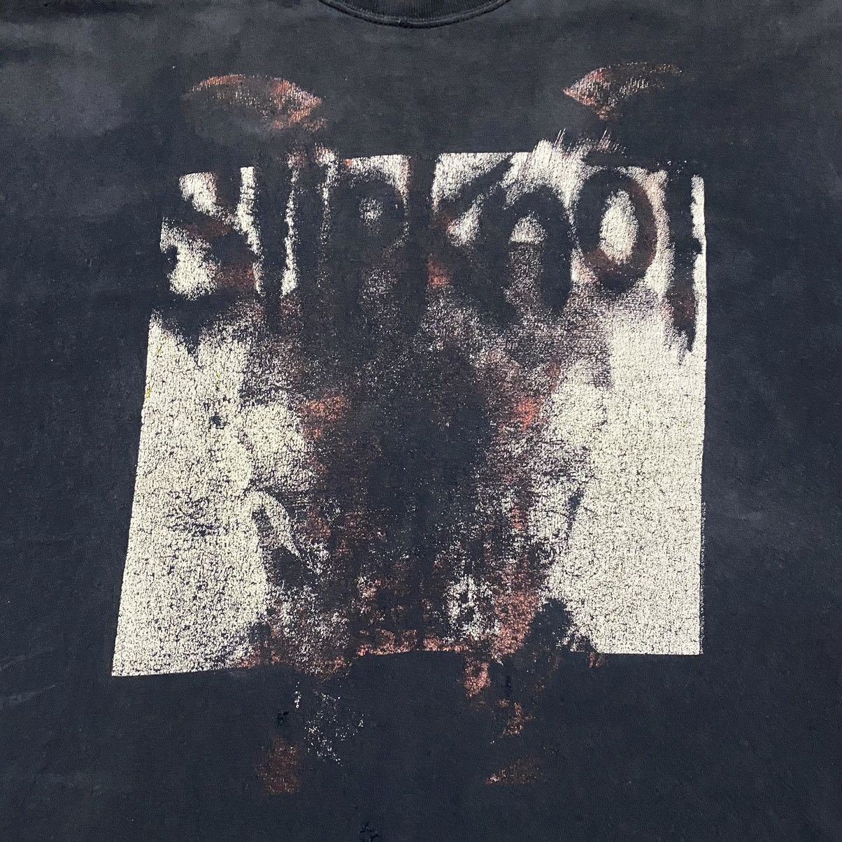 Slipknot 2010s Slipknot Devil Blur Logo Shirt Distressed Size US XXL / EU 58 / 5 - 4 Thumbnail