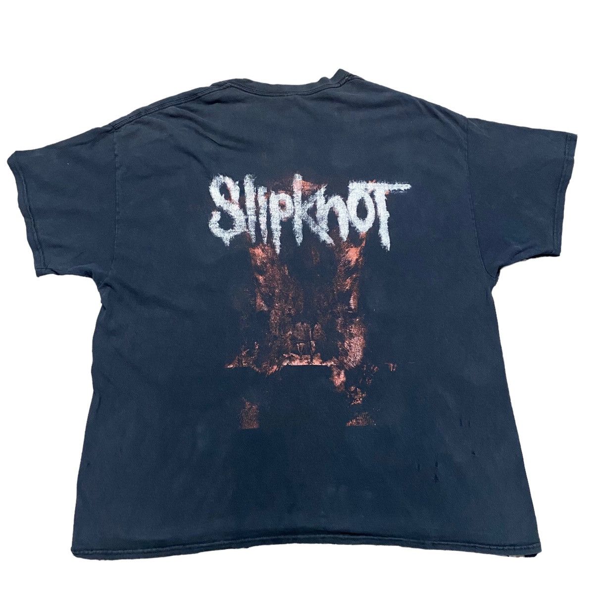 Slipknot 2010s Slipknot Devil Blur Logo Shirt Distressed Size US XXL / EU 58 / 5 - 2 Thumbnail