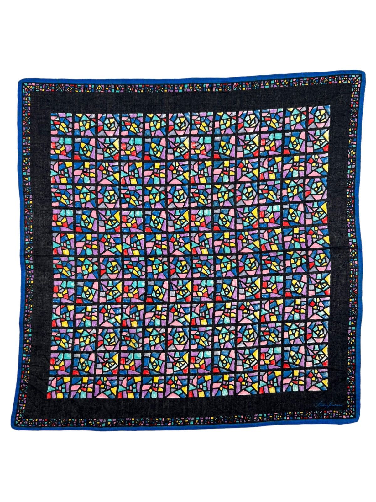Japanese Brand Arts Handkerchief Neckerchief Bandana Pocketsquare Size ONE SIZE - 2 Thumbnail
