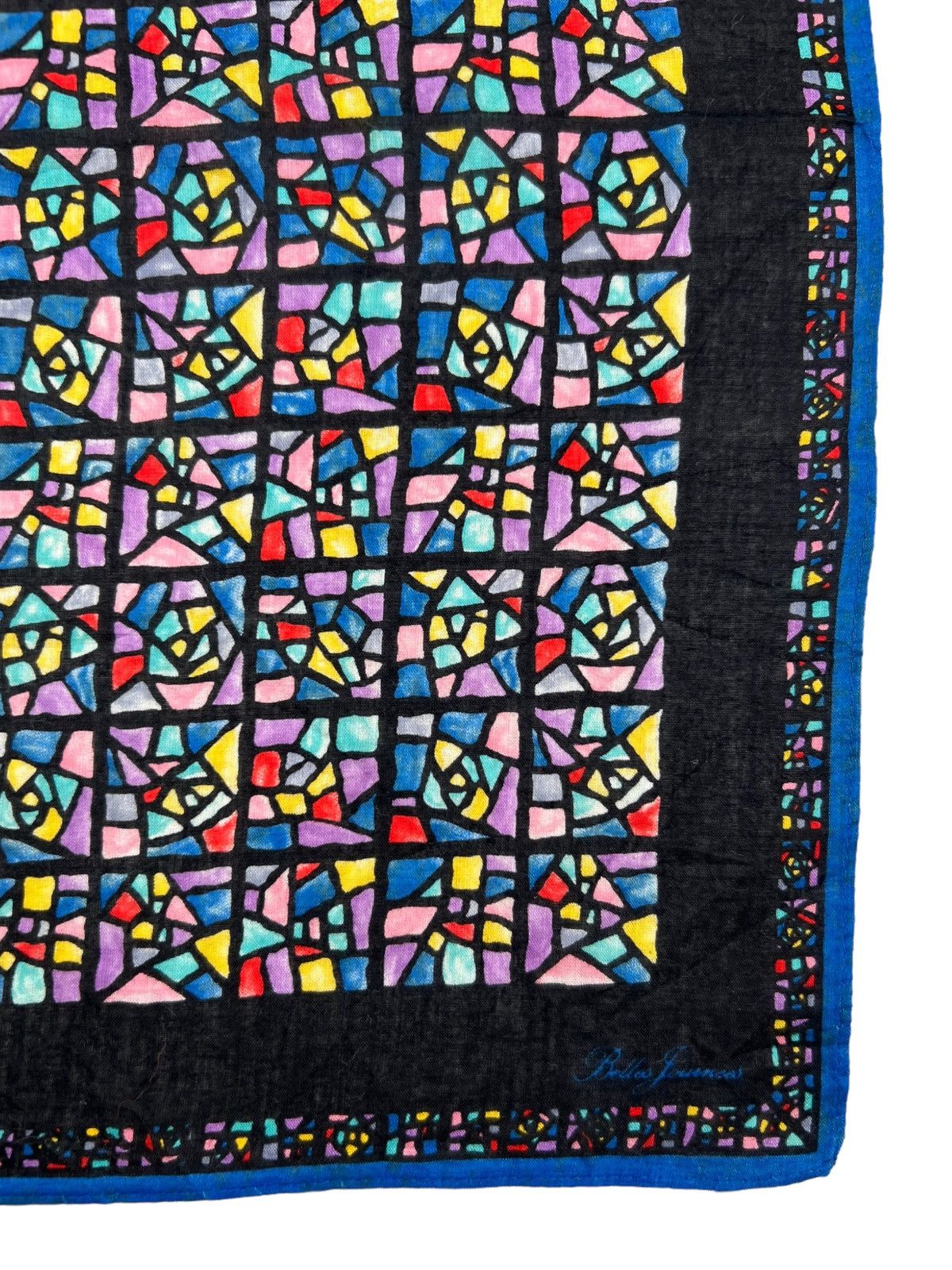 Japanese Brand Arts Handkerchief Neckerchief Bandana Pocketsquare Size ONE SIZE - 3 Thumbnail