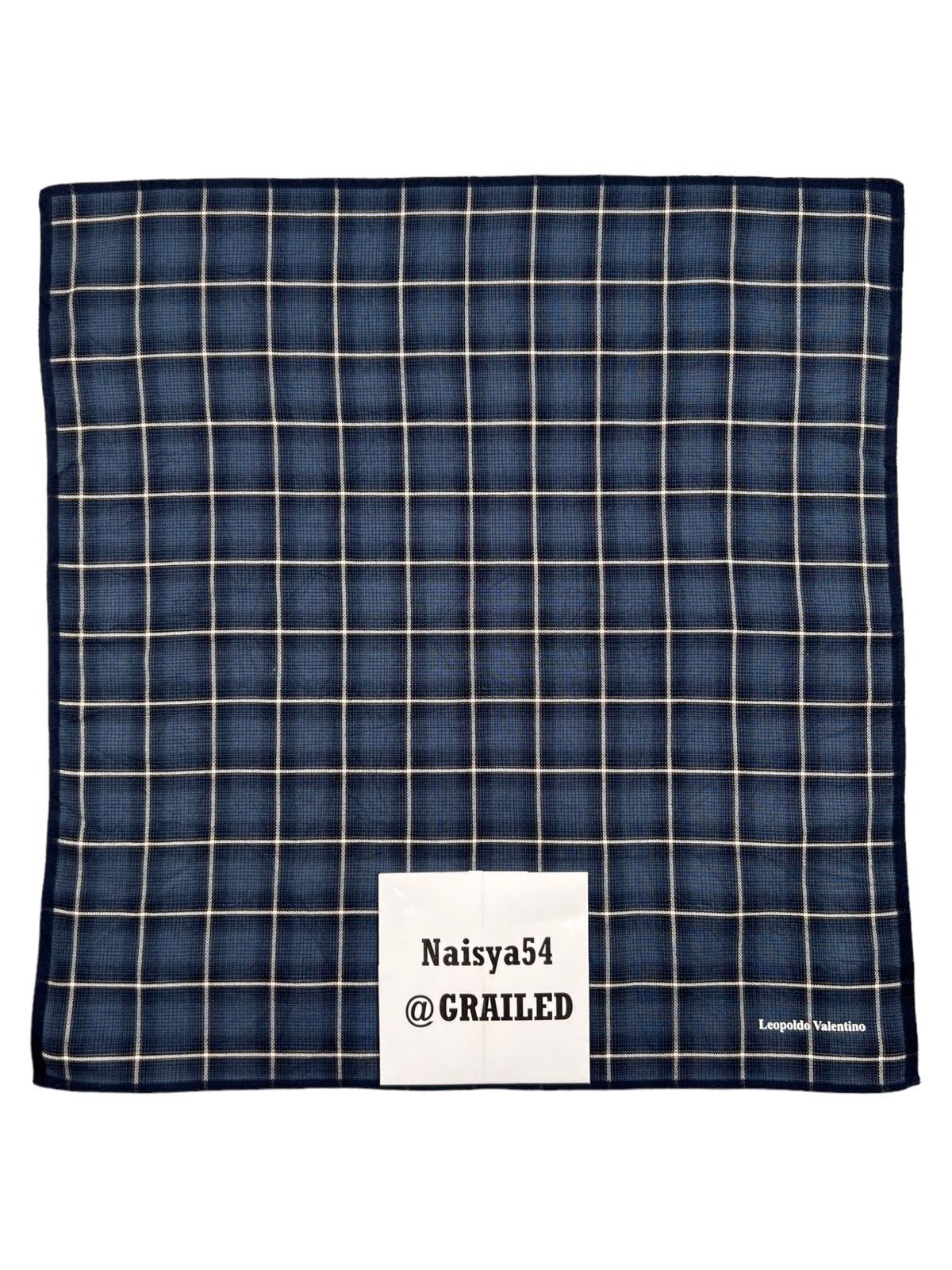 Valentino × Vintage Leopoldo Valentino Handkerchief Neckerchief Pocketsquare Size ONE SIZE - 6 Thumbnail