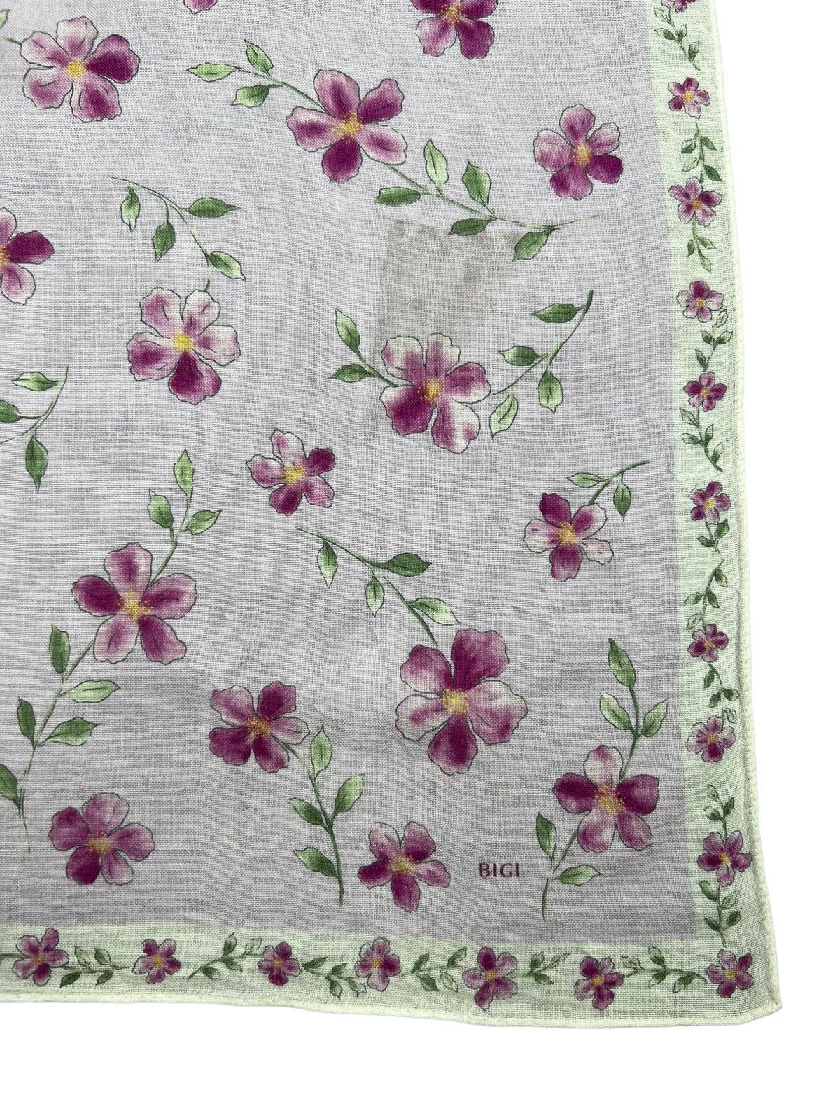 BIGI Bigi Handkerchief Neckerchief Bandana Pocketsquare Size ONE SIZE - 3 Thumbnail