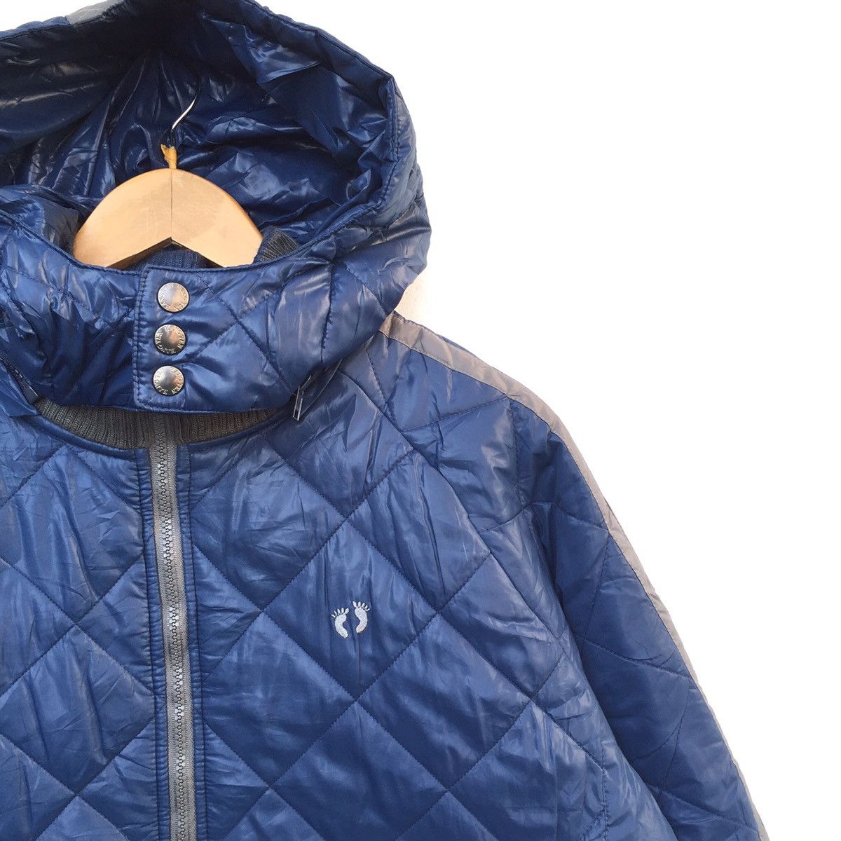Hang Ten Vintage 90s Hang Ten Small Logo Puffer Jacket | Hype Swag Size US M / EU 48-50 / 2 - 2 Thumbnail
