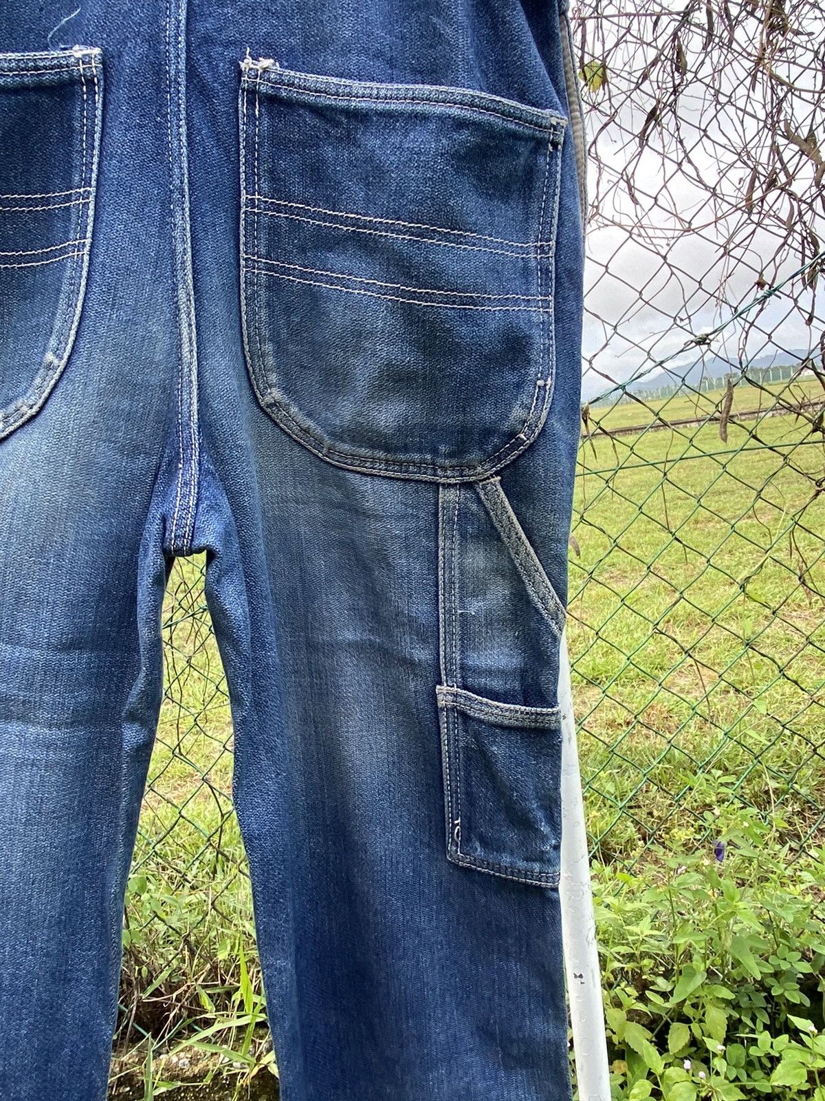 Vintage Vintage Big Bell Denim Overall Jeans Size US 32 / EU 48 - 14 Thumbnail