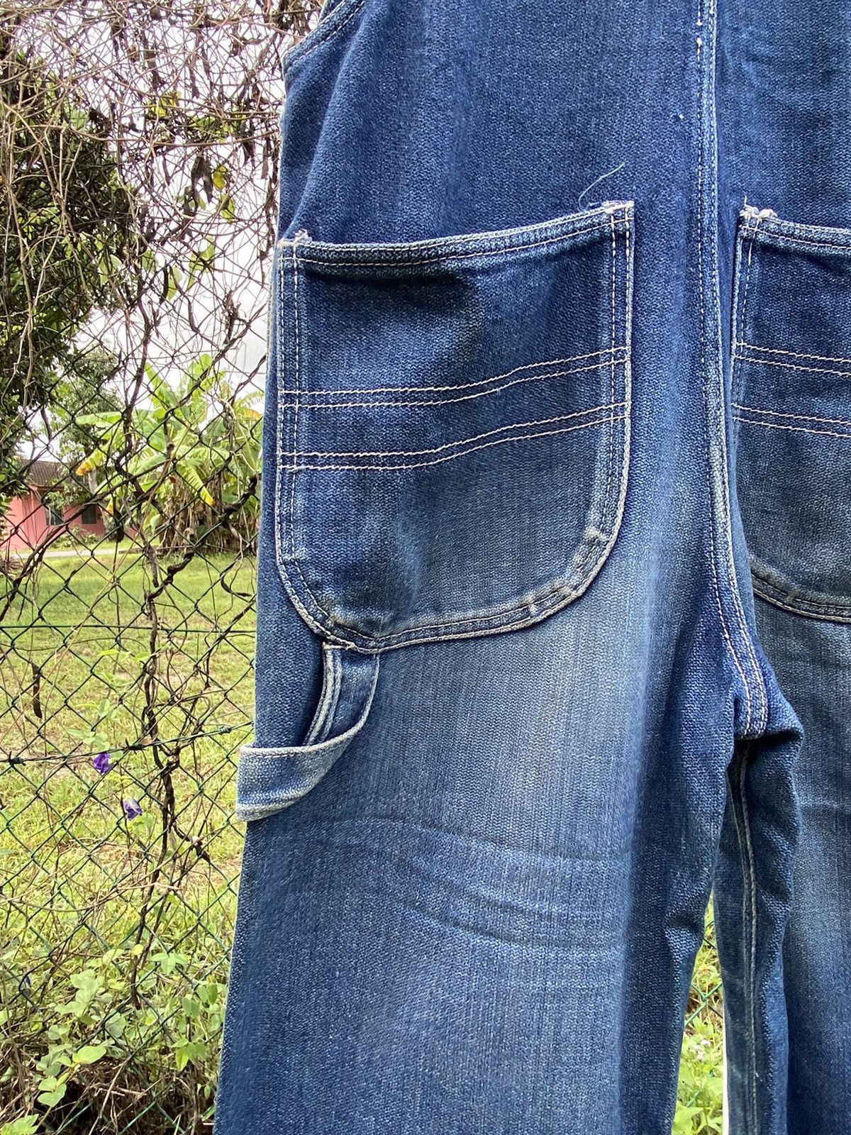 Vintage Vintage Big Bell Denim Overall Jeans Size US 32 / EU 48 - 15 Thumbnail