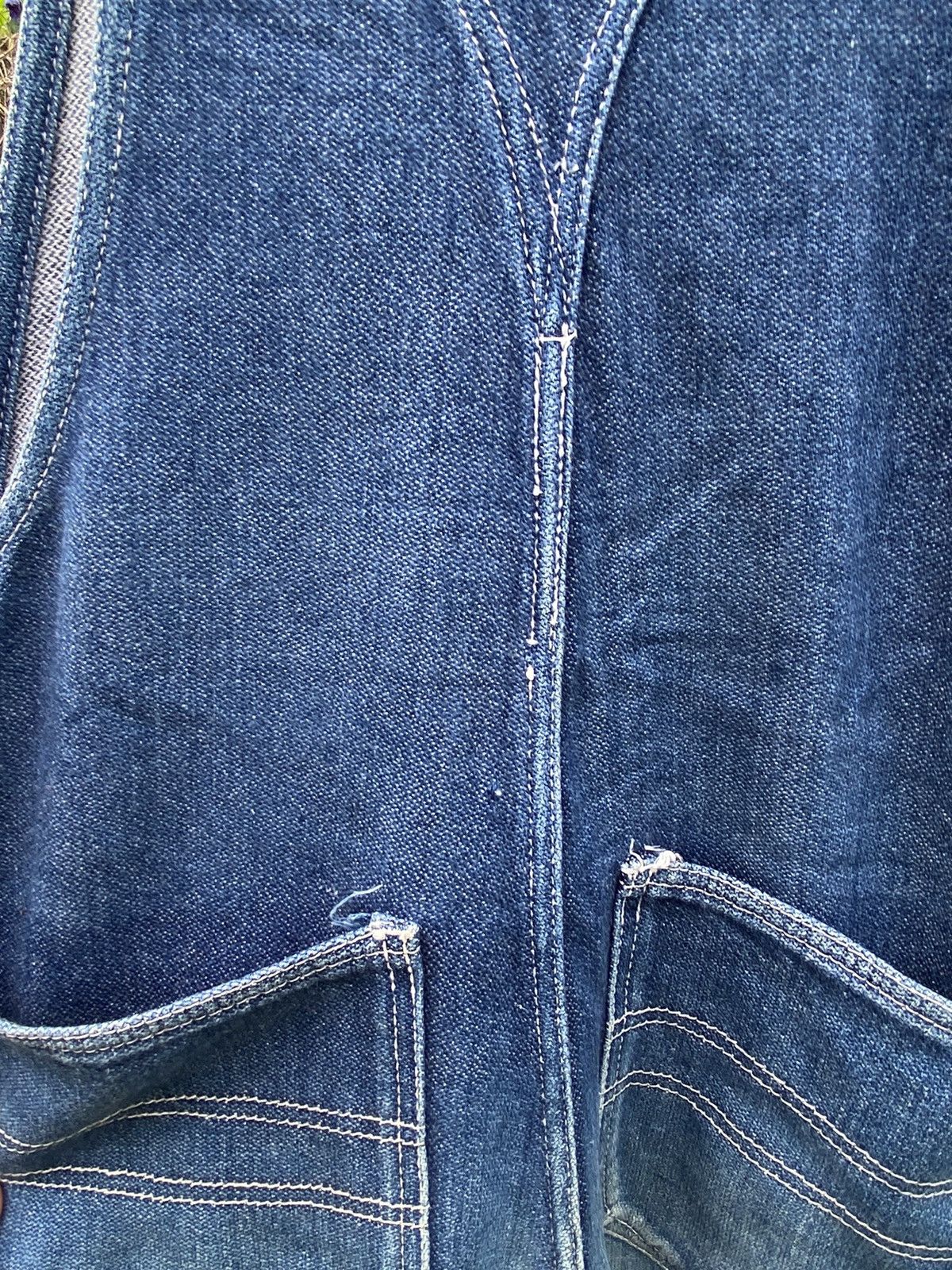Vintage Vintage Big Bell Denim Overall Jeans Size US 32 / EU 48 - 16 Thumbnail