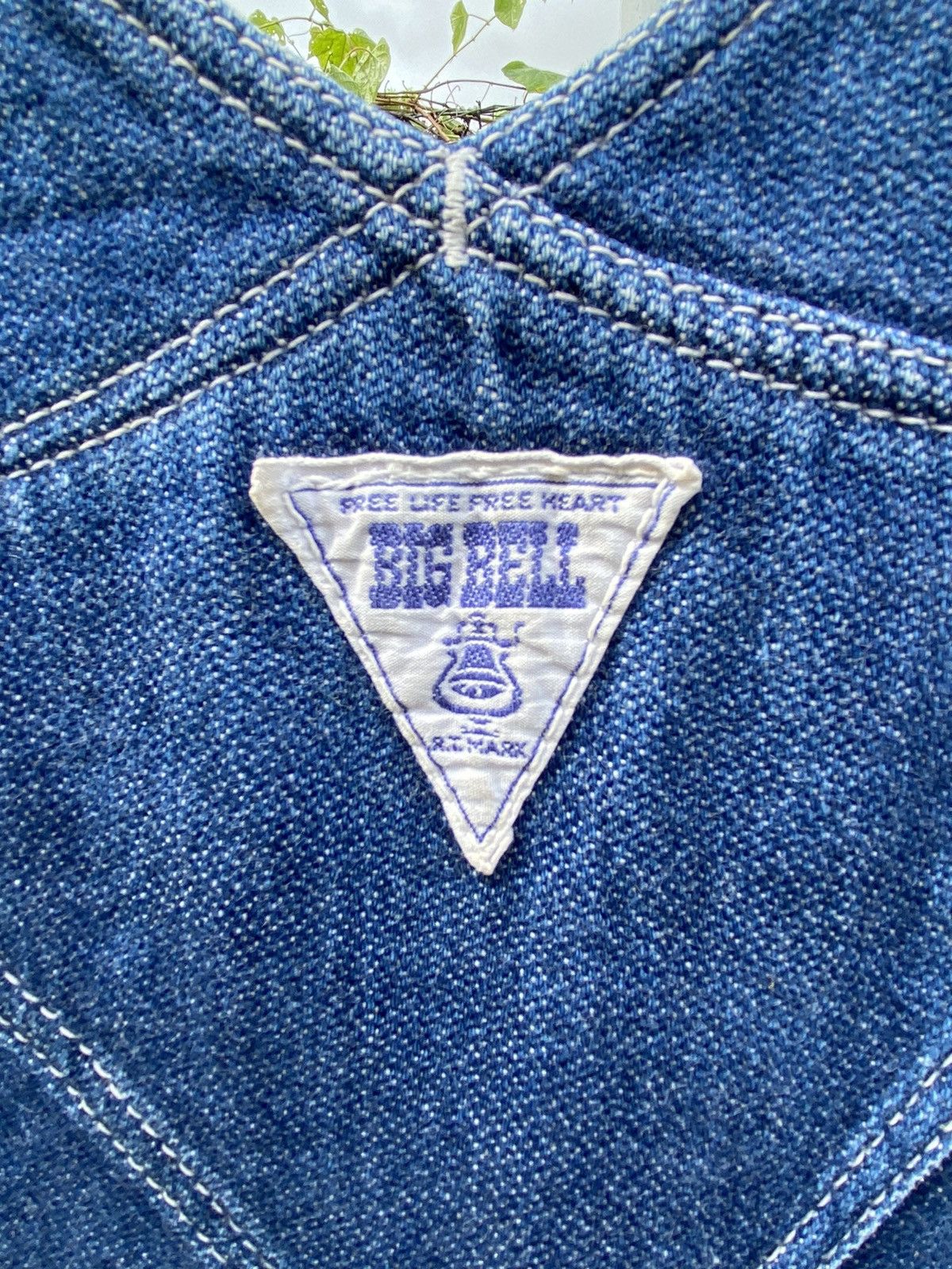 Vintage Vintage Big Bell Denim Overall Jeans Size US 32 / EU 48 - 3 Thumbnail