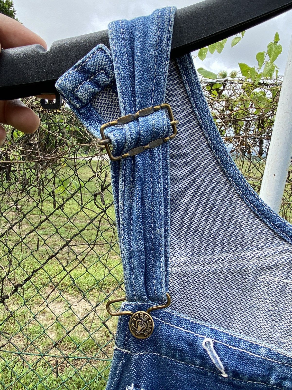 Vintage Vintage Big Bell Denim Overall Jeans Size US 32 / EU 48 - 13 Thumbnail