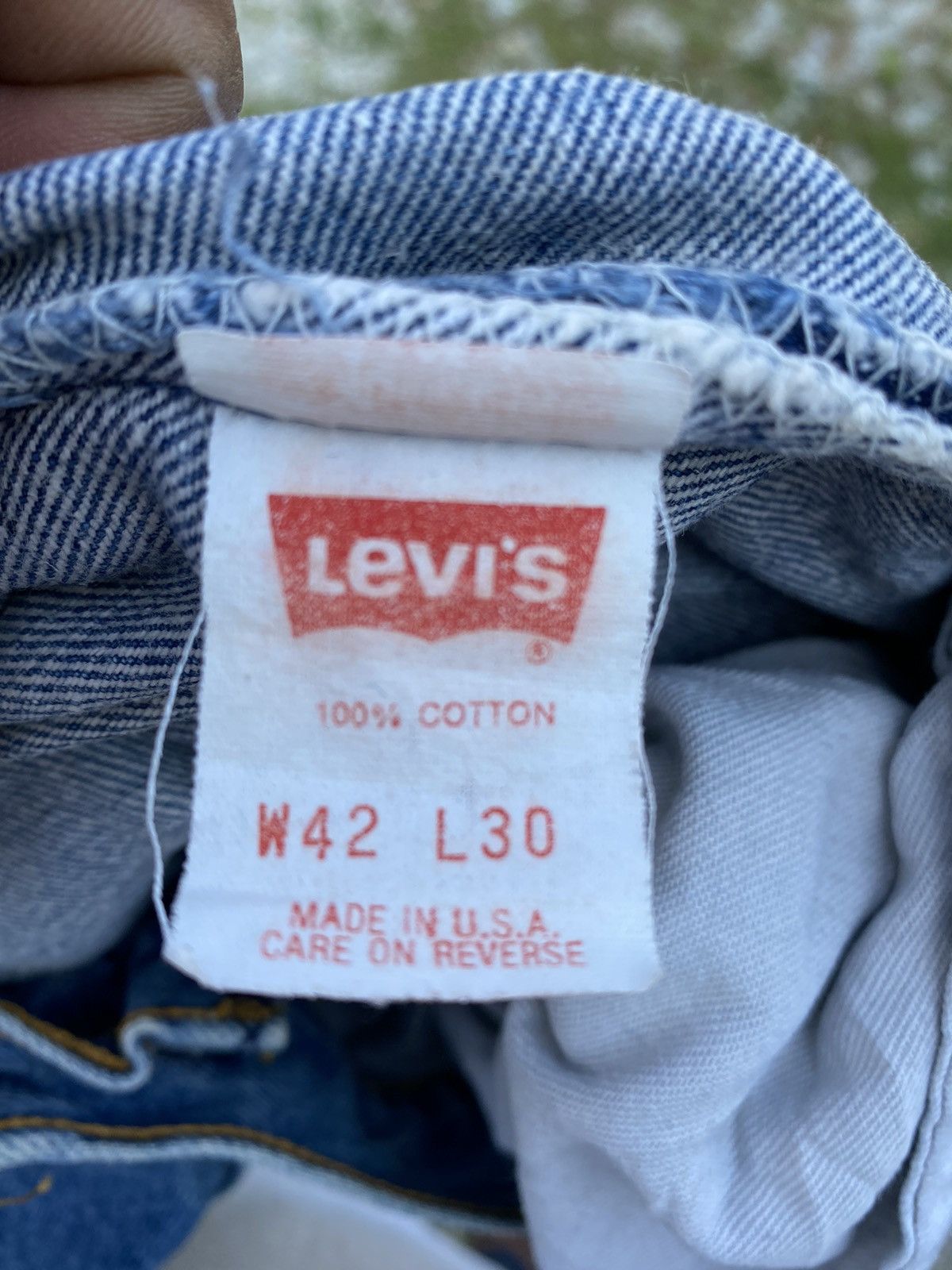 Levi's × Vintage Vtg Levis Button 511 Size US 42 / EU 58 - 3 Thumbnail