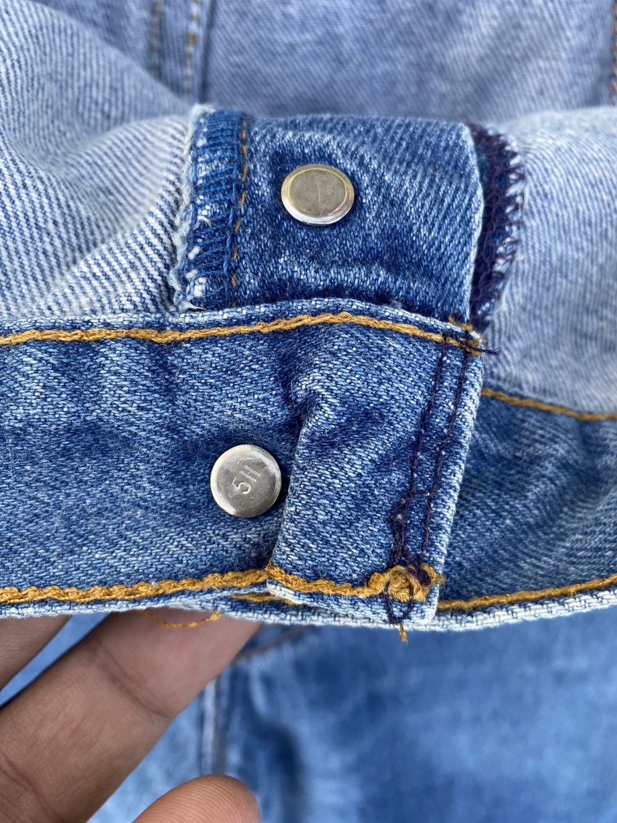 Levi's × Vintage Vtg Levis Button 511 Size US 42 / EU 58 - 5 Thumbnail