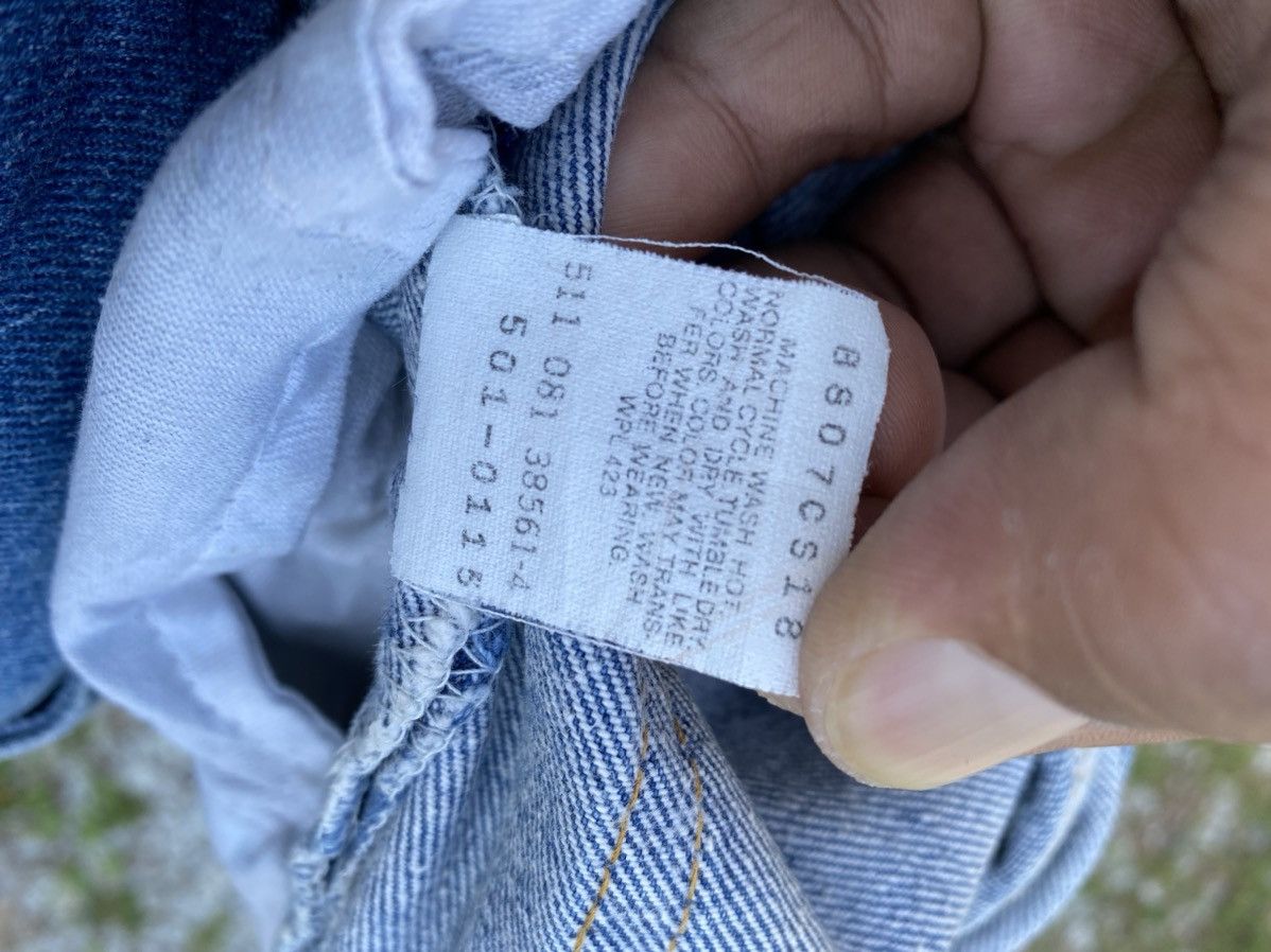 Levi's × Vintage Vtg Levis Button 511 Size US 42 / EU 58 - 4 Thumbnail
