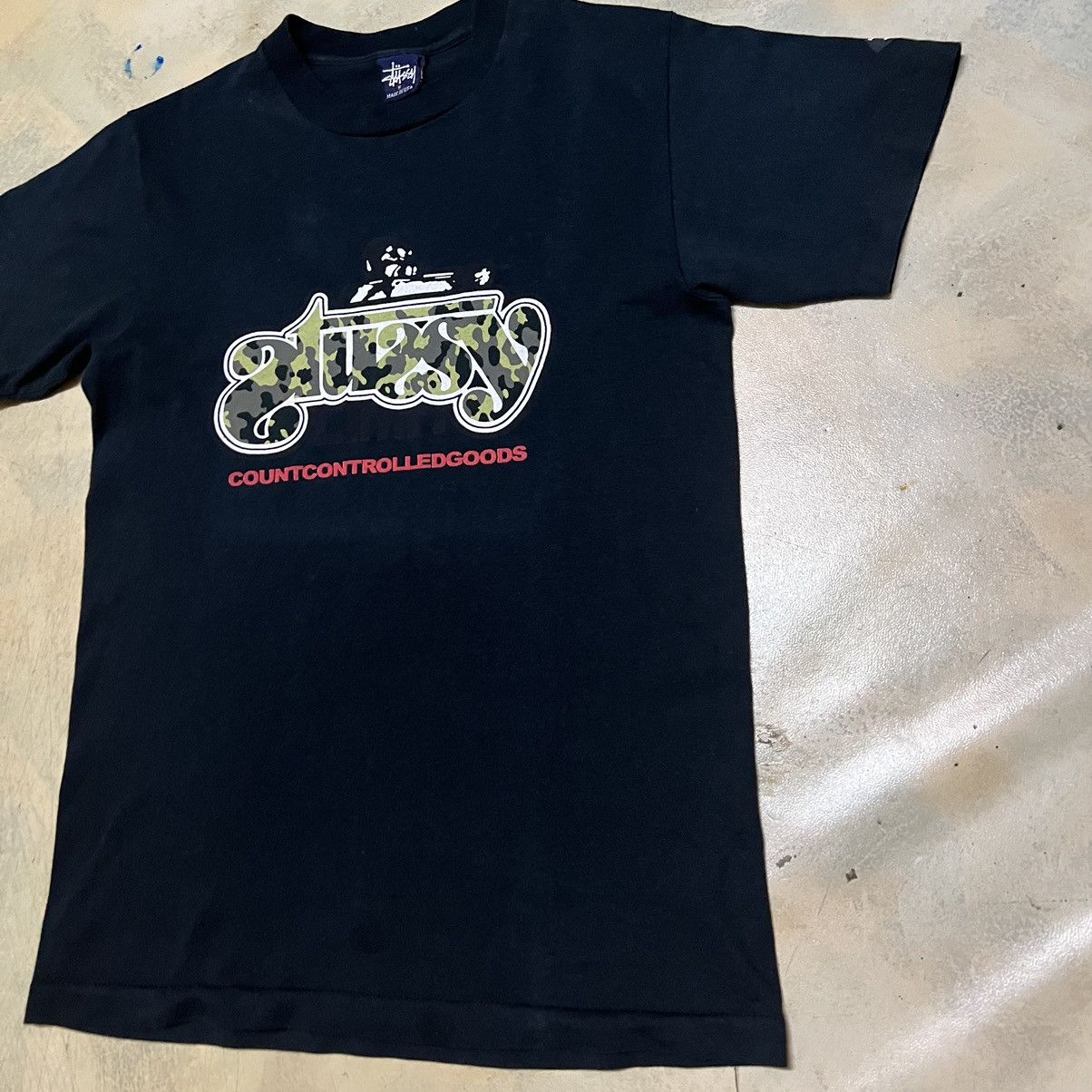 Stussy Vintage Stussy T Shirt Big Logo Size US S / EU 44-46 / 1 - 2 Thumbnail