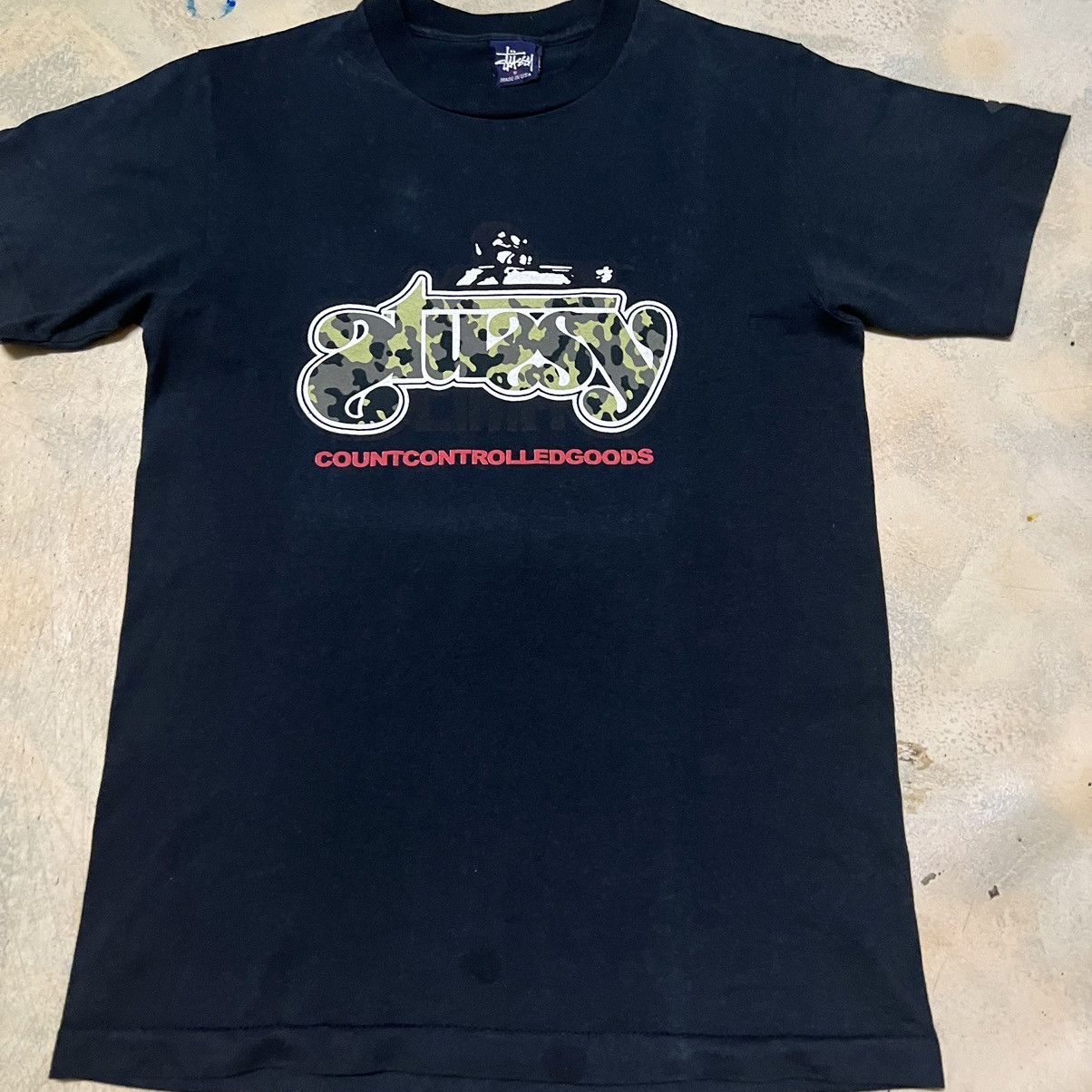 Stussy Vintage Stussy T Shirt Big Logo Size US S / EU 44-46 / 1 - 3 Thumbnail