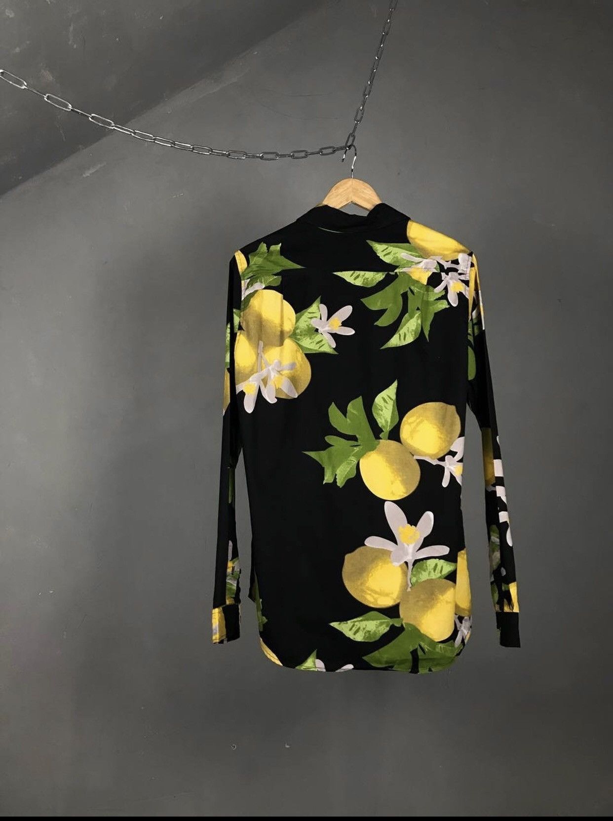 Vintage Process Black street fashion crazy overprinted shirt Size US M / EU 48-50 / 2 - 6 Thumbnail