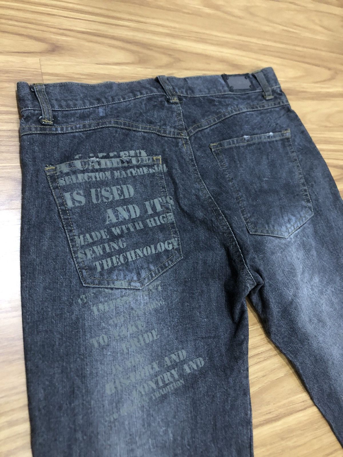 In The Attic 1990 - In The Attic Japanese Distressed Patches Denim Pant Size US 32 / EU 48 - 12 Thumbnail