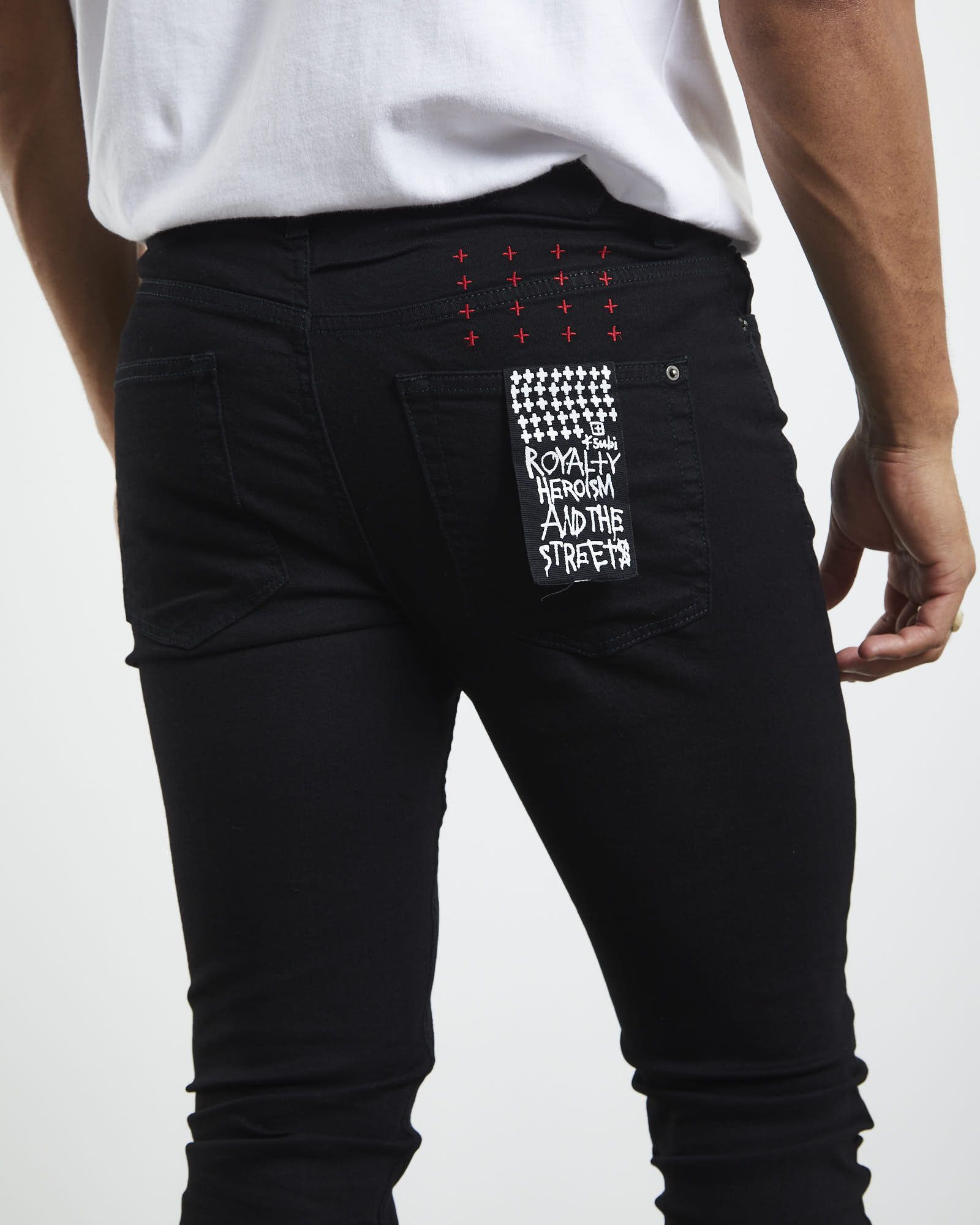 Ksubi Chitch Laid Black Jean Size US 33 - 9 Thumbnail