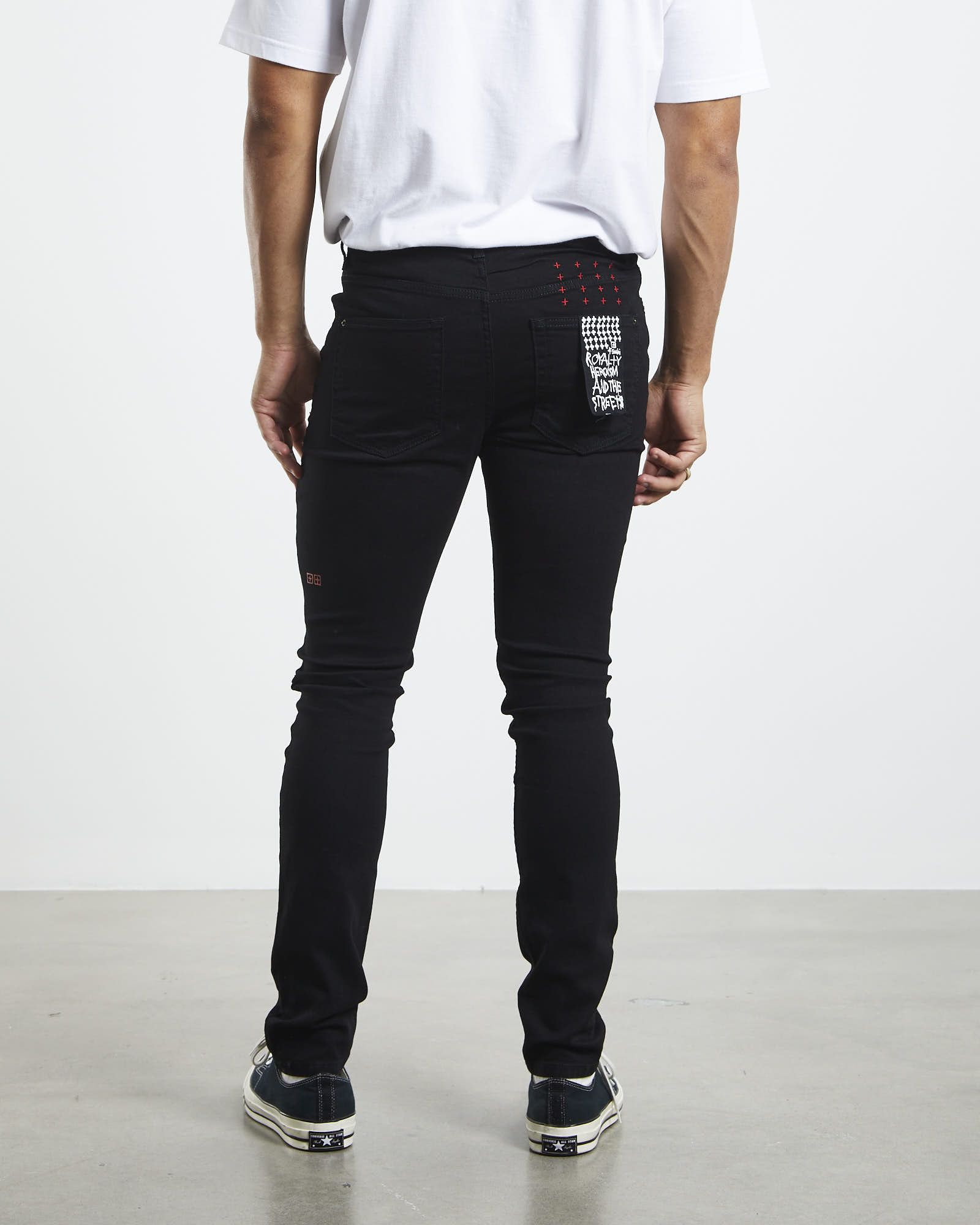 Ksubi Chitch Laid Black Jean Size US 33 - 7 Thumbnail