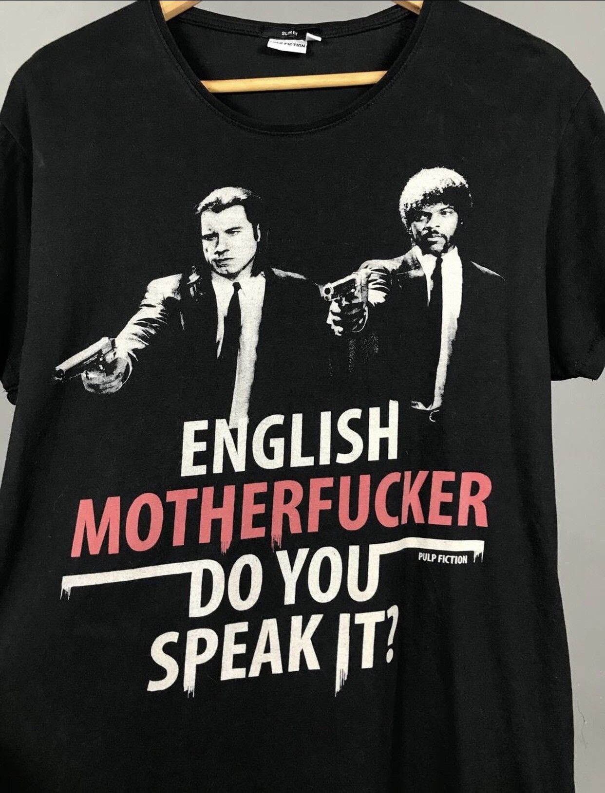 Vintage Pulp Fiction vintage movie cult tee Size US L / EU 52-54 / 3 - 3 Thumbnail