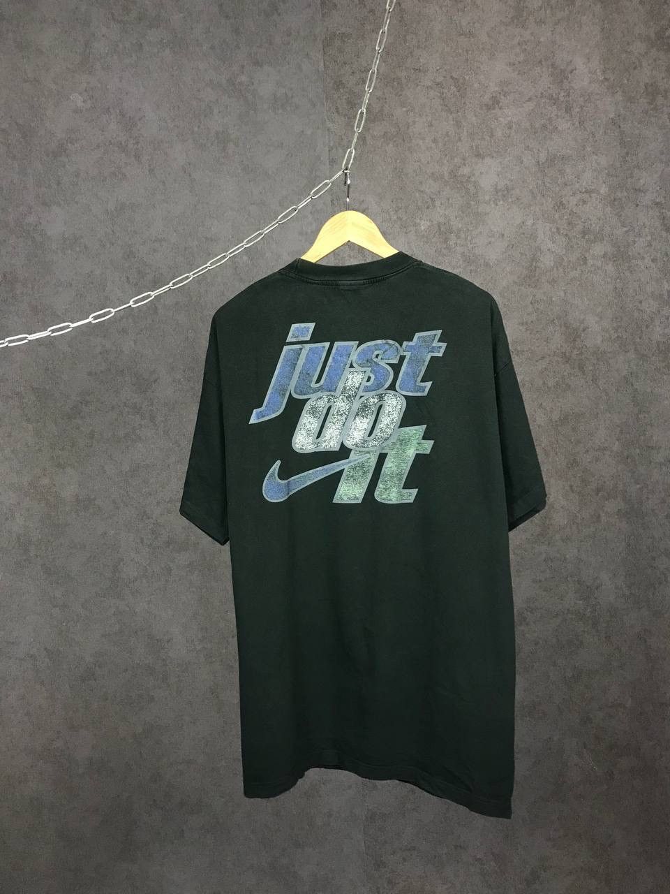 Nike Nike swoosh streetwear vintage center logo overprinted tee Size US XXL / EU 58 / 5 - 2 Thumbnail