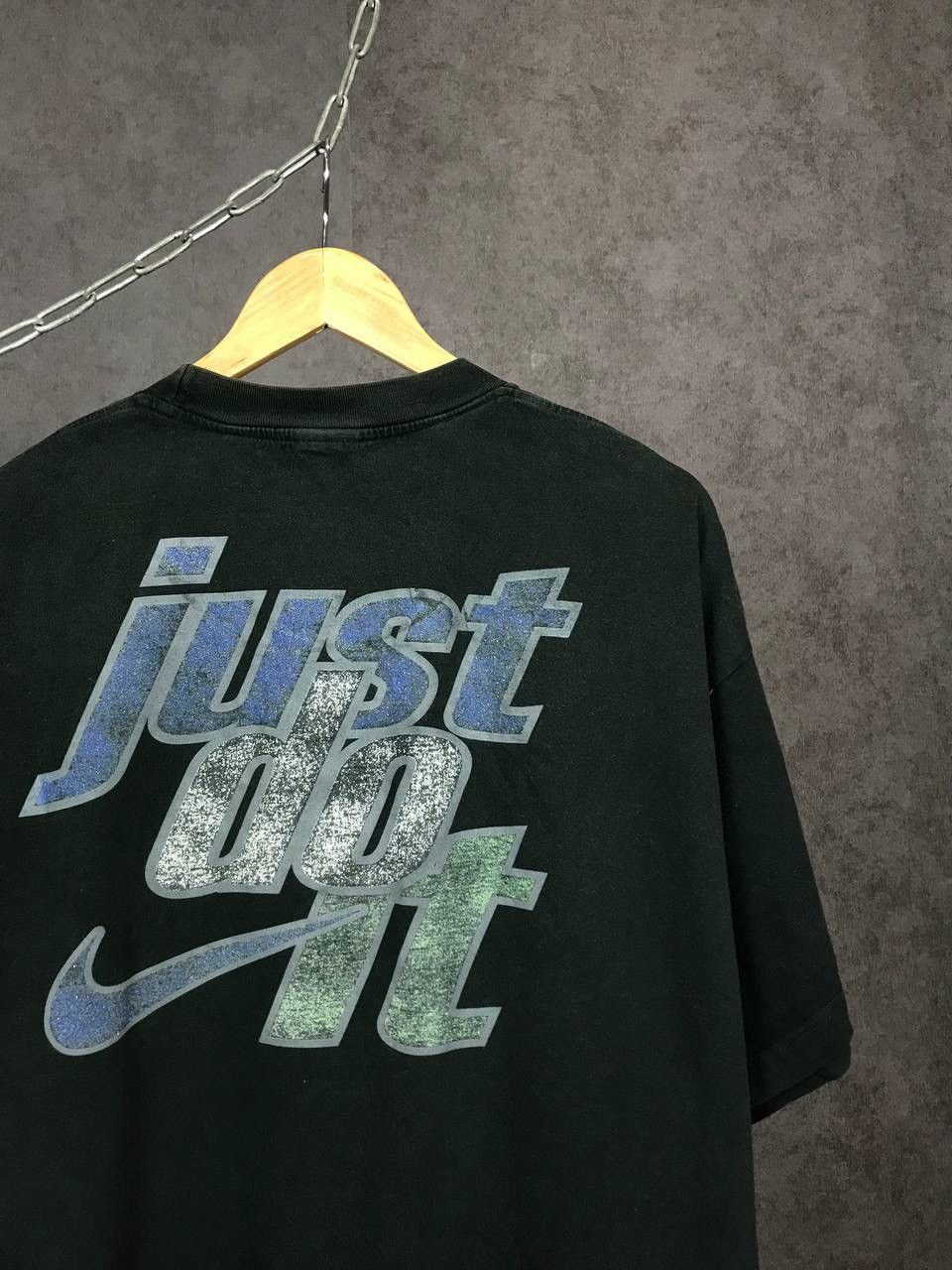 Nike Nike swoosh streetwear vintage center logo overprinted tee Size US XXL / EU 58 / 5 - 4 Thumbnail