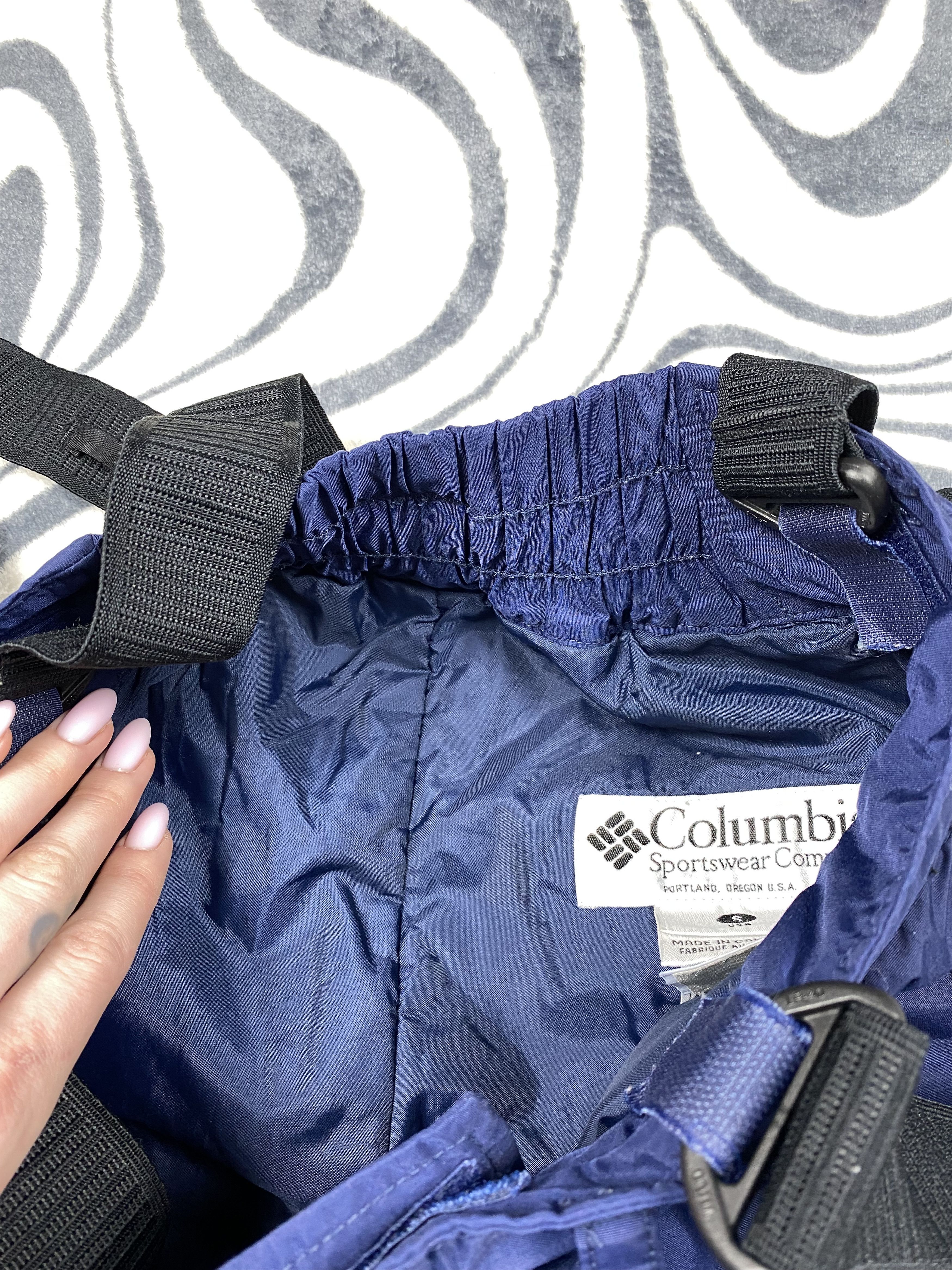 Columbia Columbia Vintage Ski Overall Pants Snowboarding Size US 30 / EU 46 - 9 Thumbnail