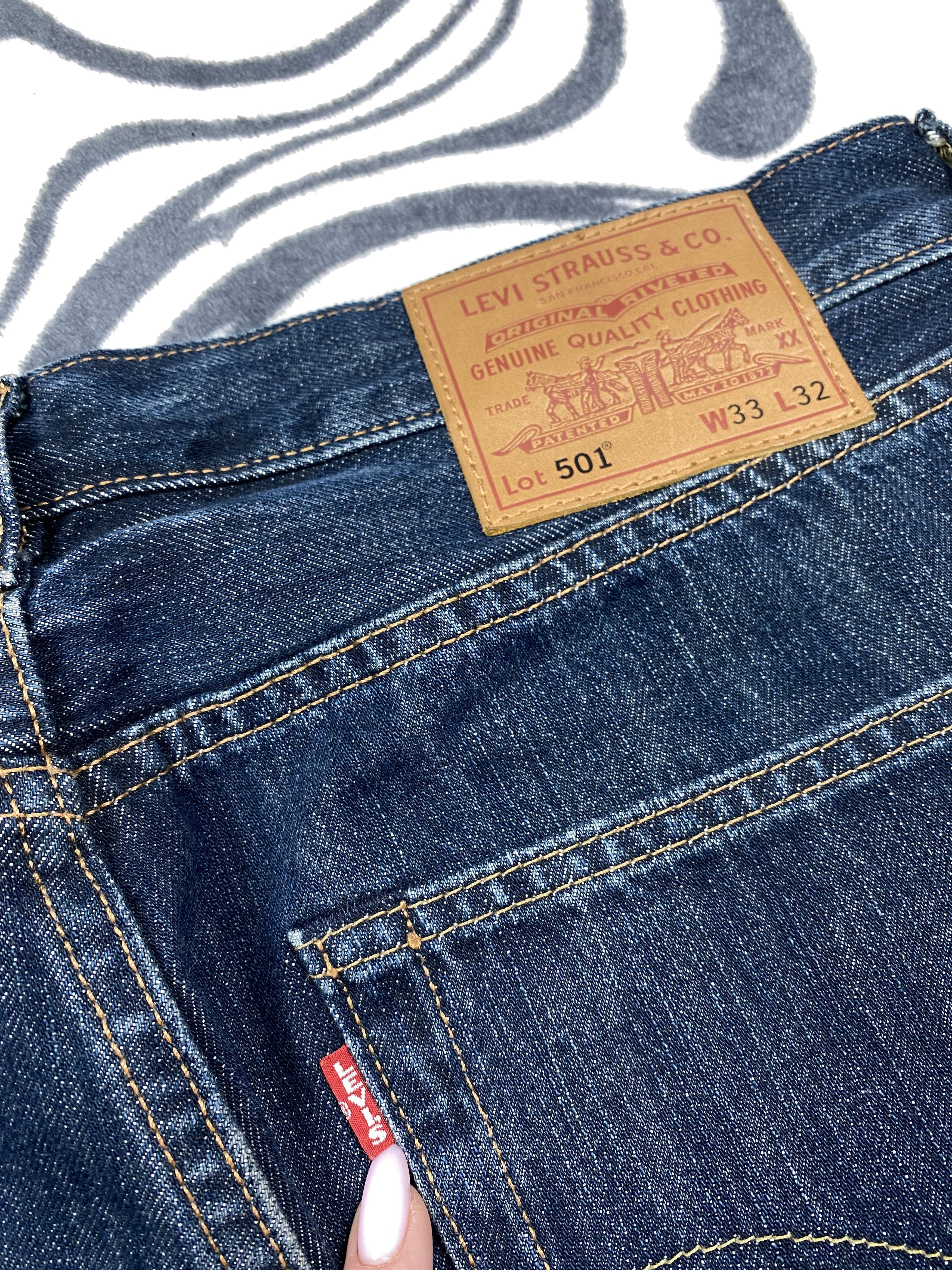 Levi's Levis 501 Vintage Denim Pants Jeans Size US 33 - 3 Thumbnail
