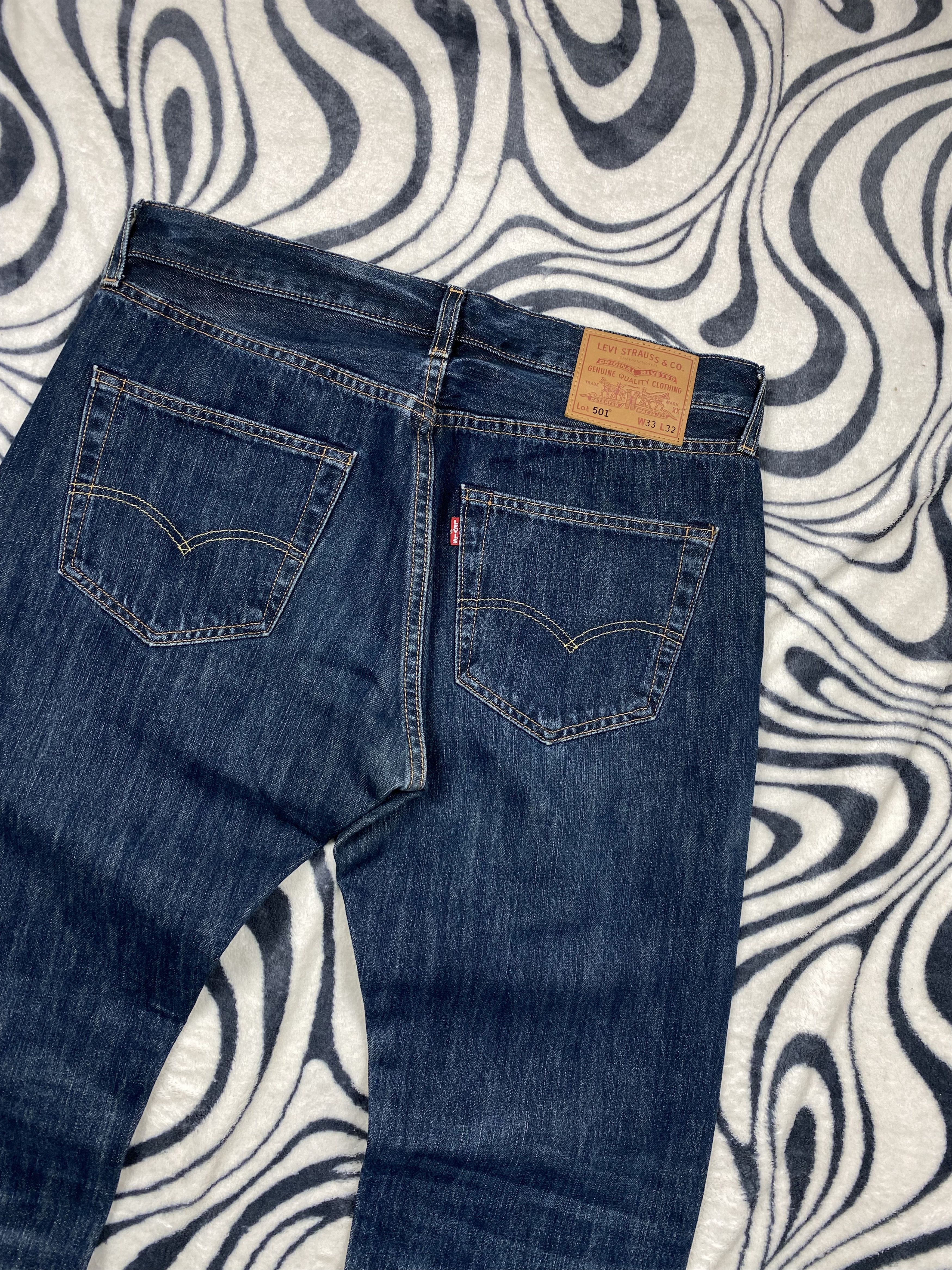 Levi's Levis 501 Vintage Denim Pants Jeans Size US 33 - 2 Thumbnail