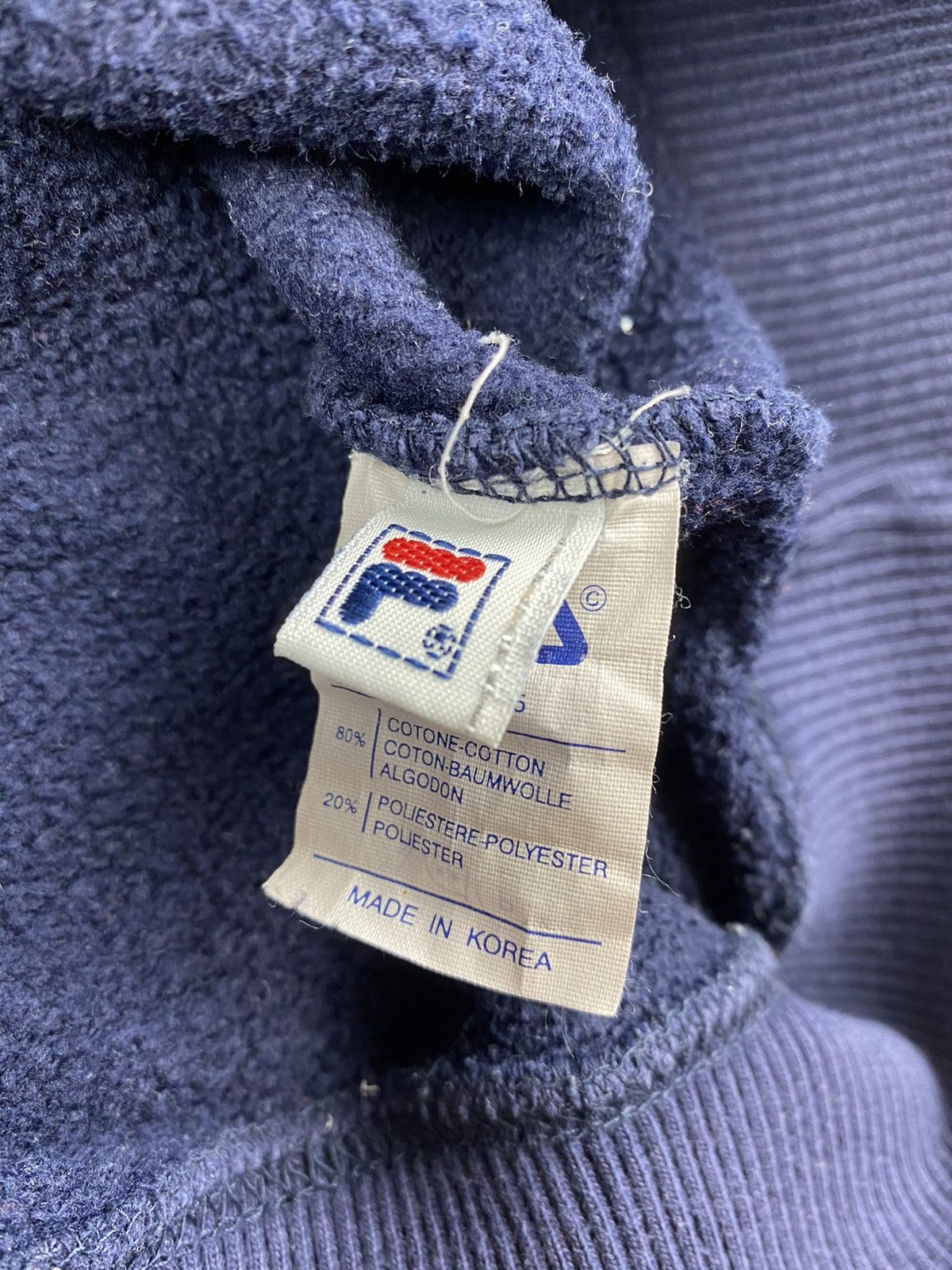 Fila Vintage Fila Big Logo Y2K Sweatshirt Size US L / EU 52-54 / 3 - 7 Thumbnail