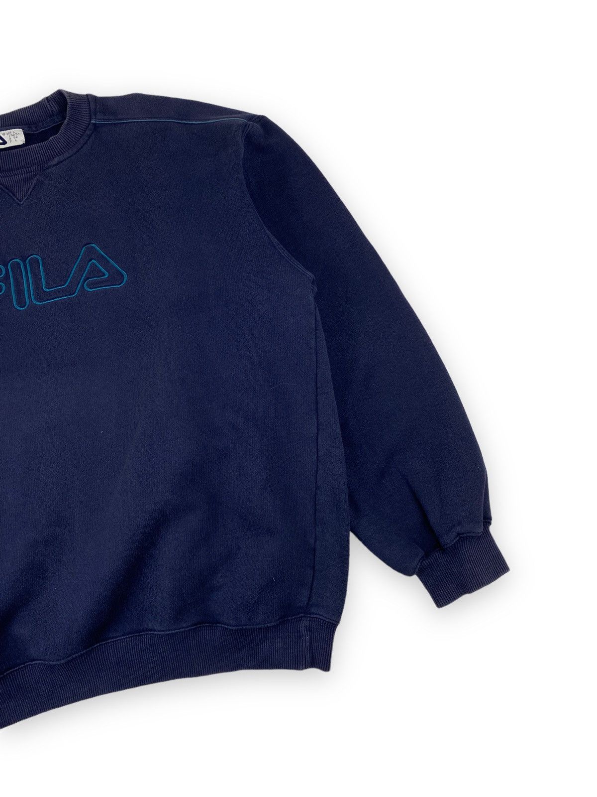 Fila Vintage Fila Big Logo Y2K Sweatshirt Size US L / EU 52-54 / 3 - 4 Thumbnail