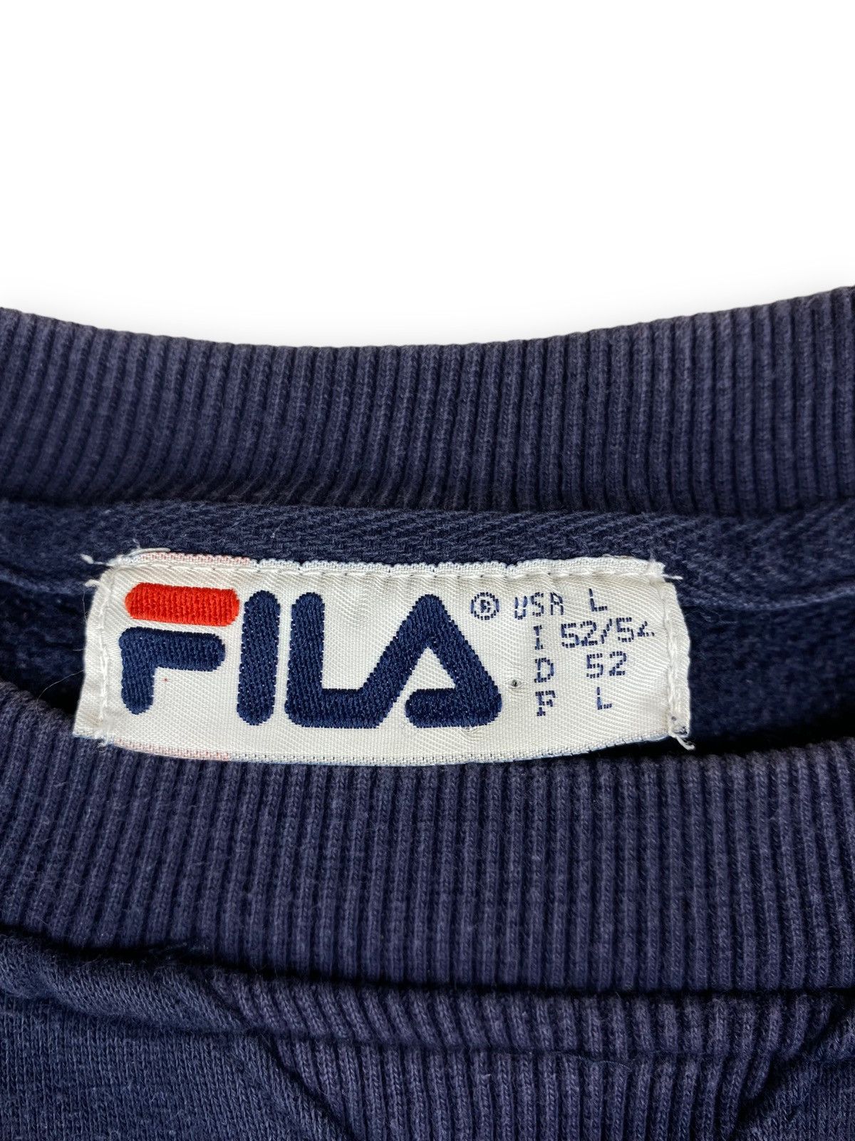 Fila Vintage Fila Big Logo Y2K Sweatshirt Size US L / EU 52-54 / 3 - 6 Thumbnail