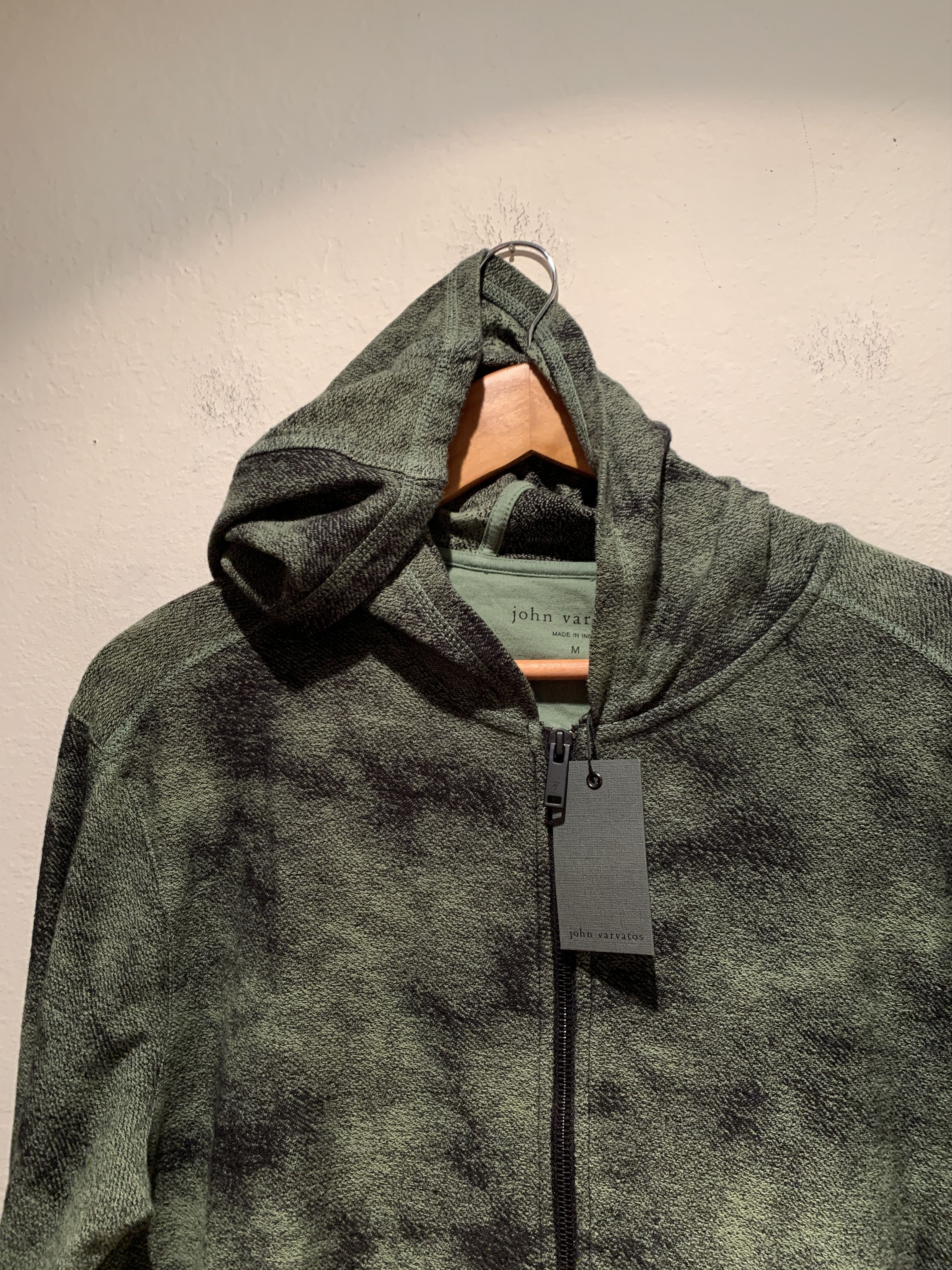 John Varvatos *RARE* New John Varvatos Custom Ombré Dye Zip Hoodie Size US M / EU 48-50 / 2 - 2 Thumbnail