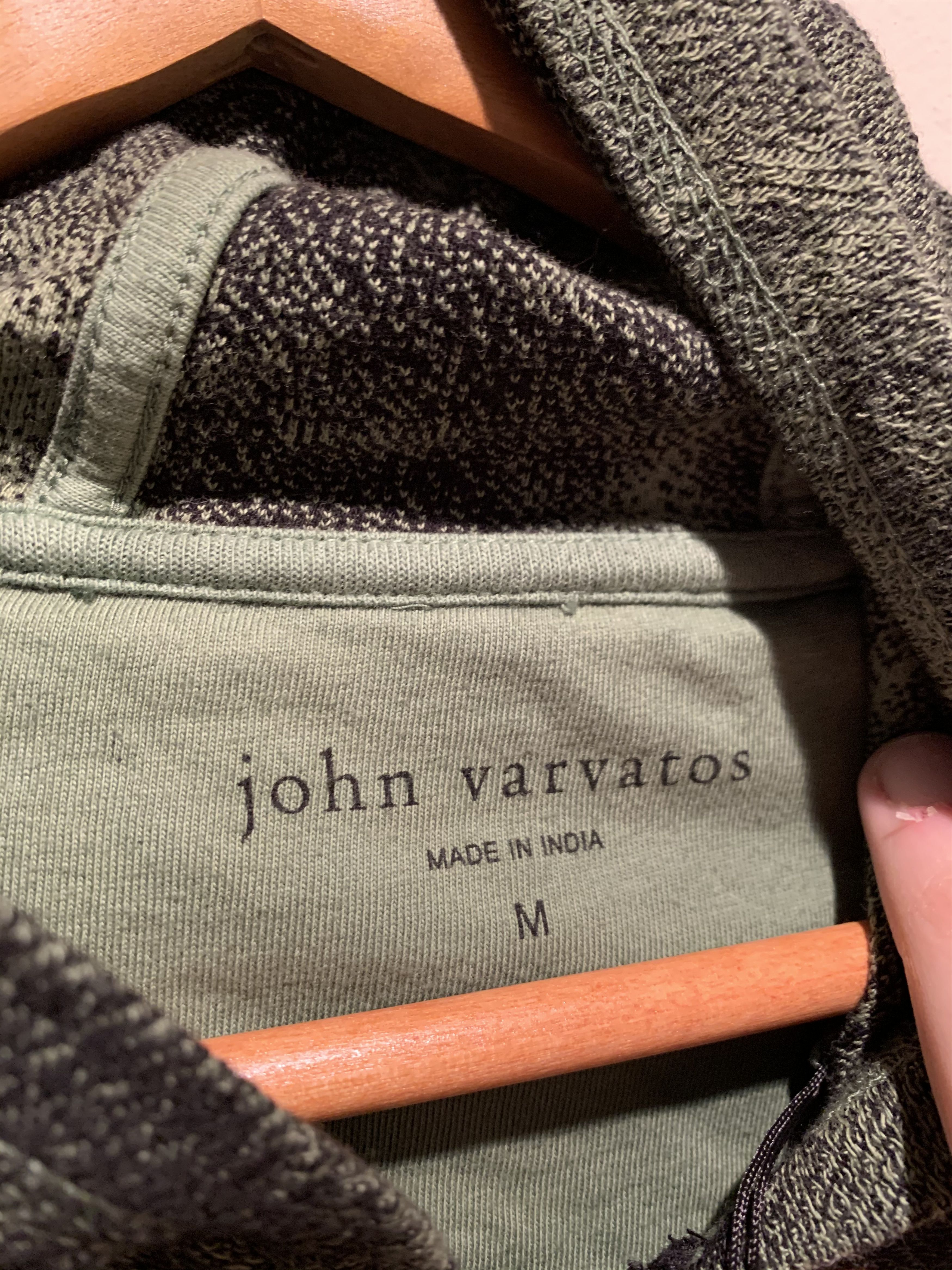 John Varvatos *RARE* New John Varvatos Custom Ombré Dye Zip Hoodie Size US M / EU 48-50 / 2 - 3 Thumbnail