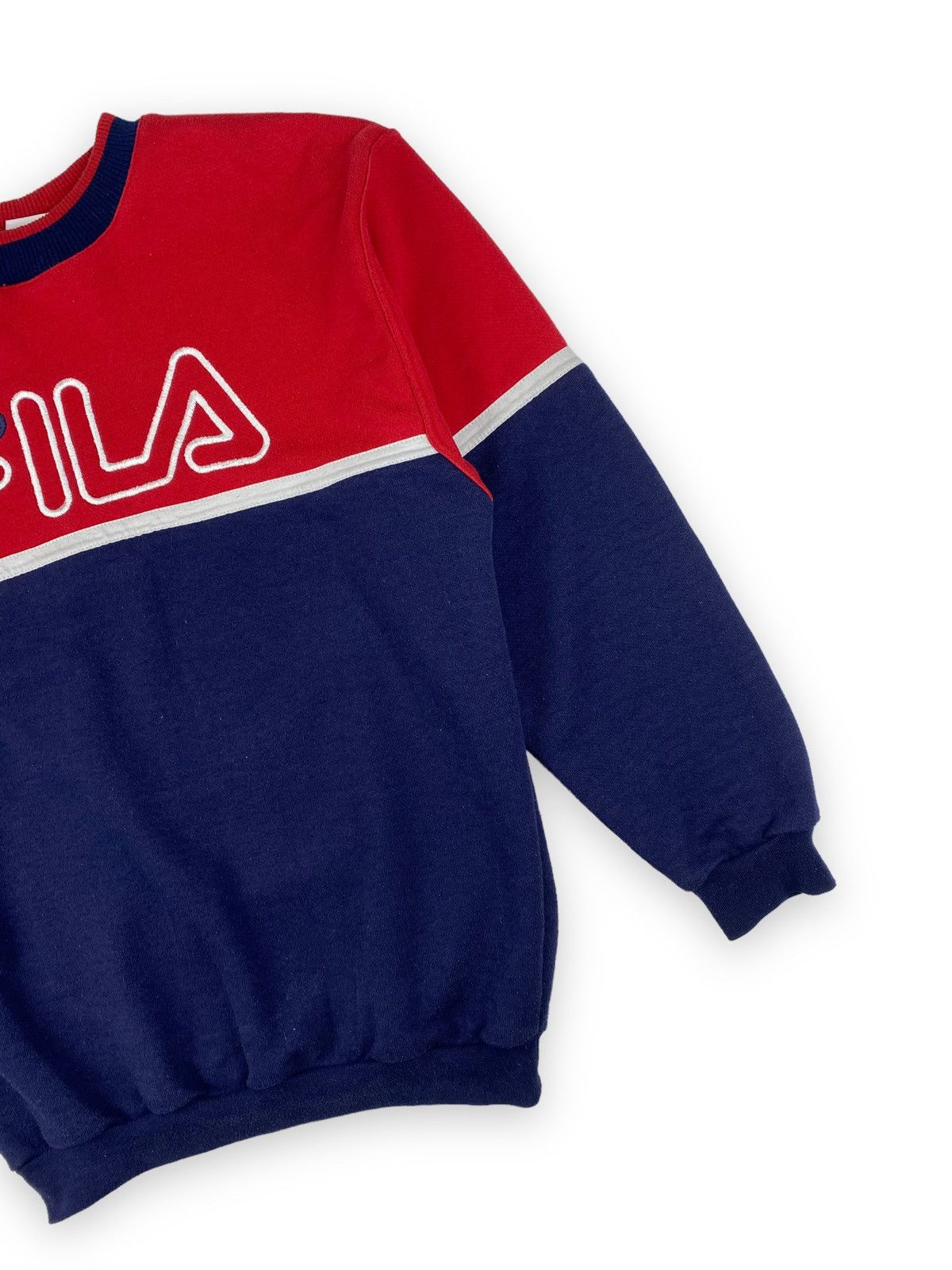 Fila Vintage 00s Fila Big Logo y2k sweatshirt Size US S / EU 44-46 / 1 - 4 Thumbnail