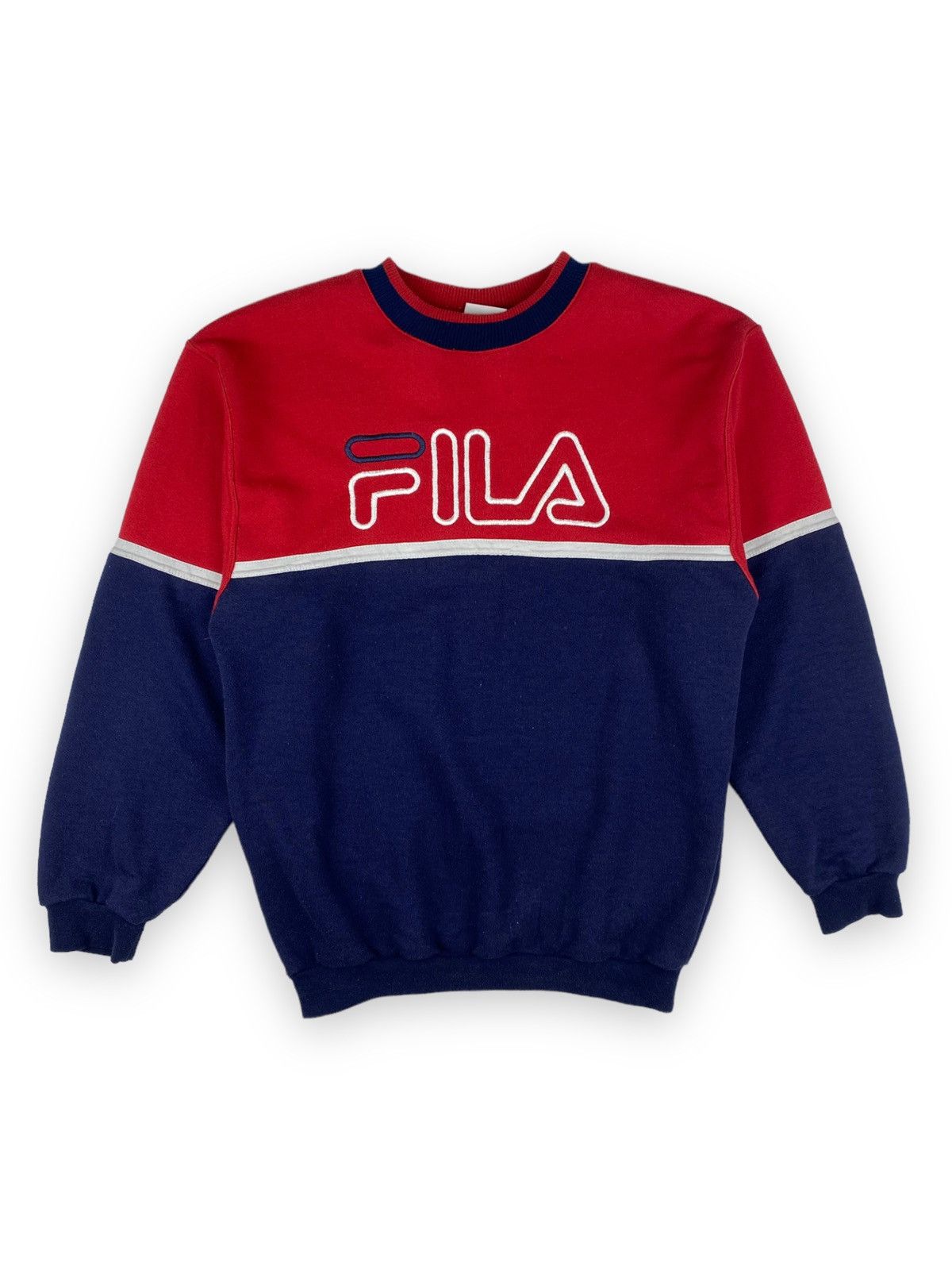 Fila Vintage 00s Fila Big Logo y2k sweatshirt Size US S / EU 44-46 / 1 - 2 Thumbnail