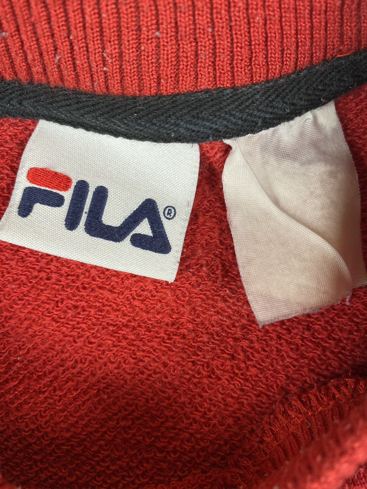 Fila Vintage 00s Fila Big Logo y2k sweatshirt Size US S / EU 44-46 / 1 - 7 Thumbnail