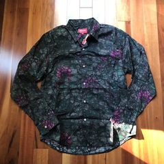 Supreme Acid Floral Shirt | Grailed