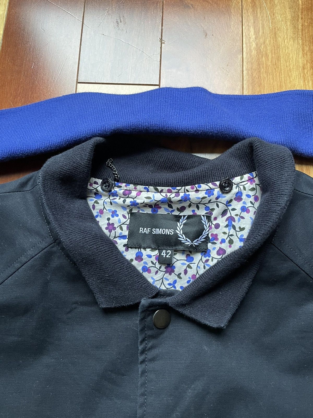 Fred Perry × Raf Simons Fred Perry x Raf Simons Floral Bomber Jacket Size US M / EU 48-50 / 2 - 2 Thumbnail