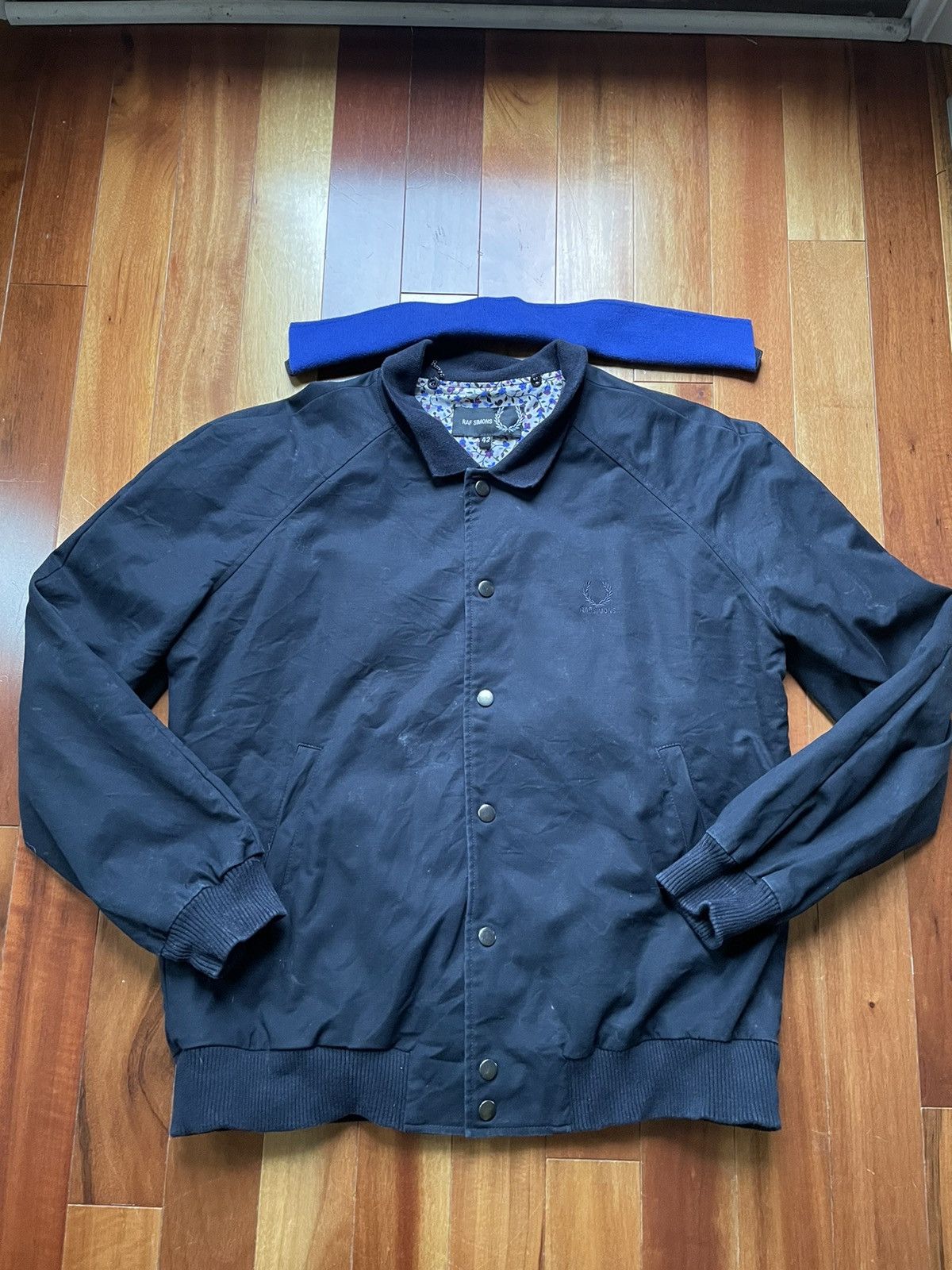 Fred Perry x Raf Simons Floral Bomber Jacket